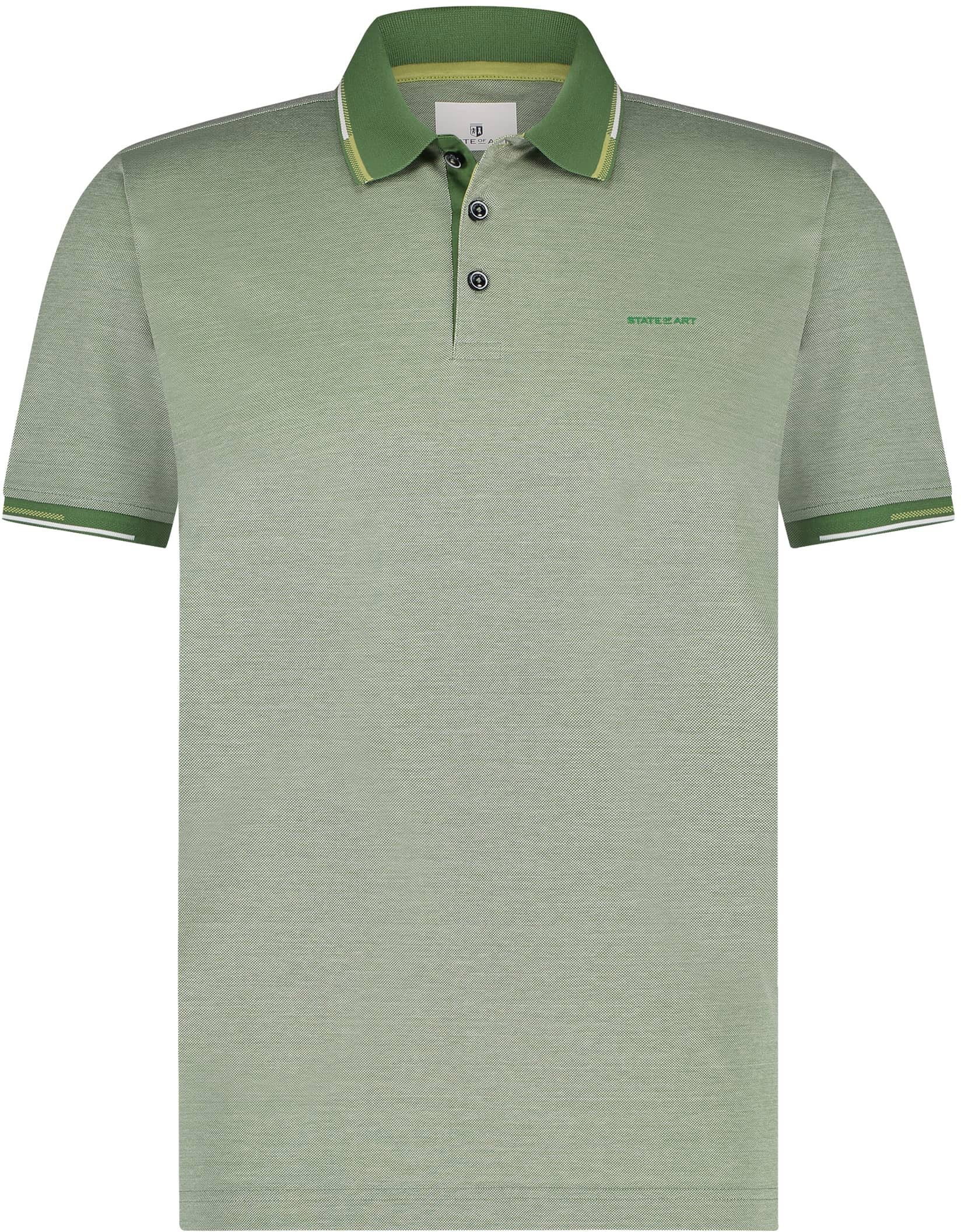 State Of Art Polo Piqué Vert 46114451-3611 commander en ligne | Suitable