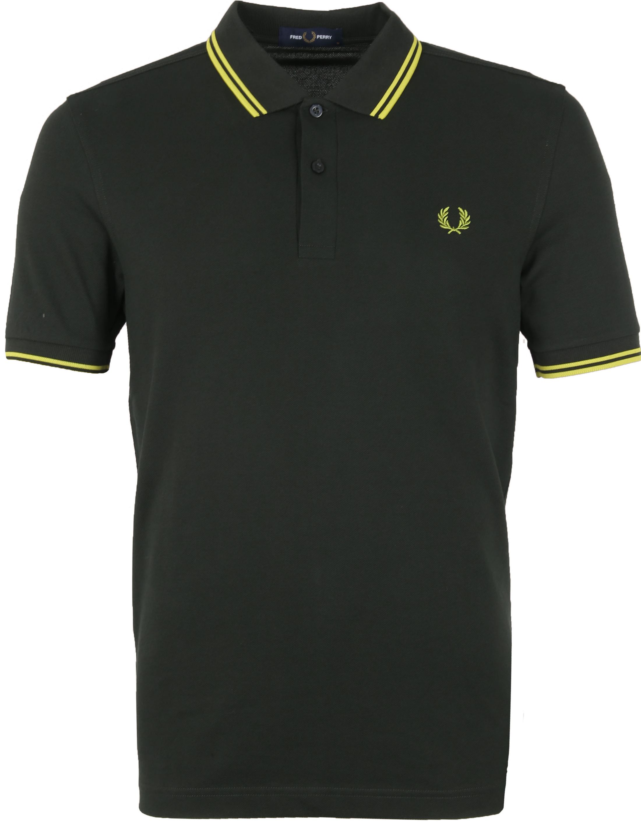 Fred Perry Poloshirt P25 Green Dark Green size L