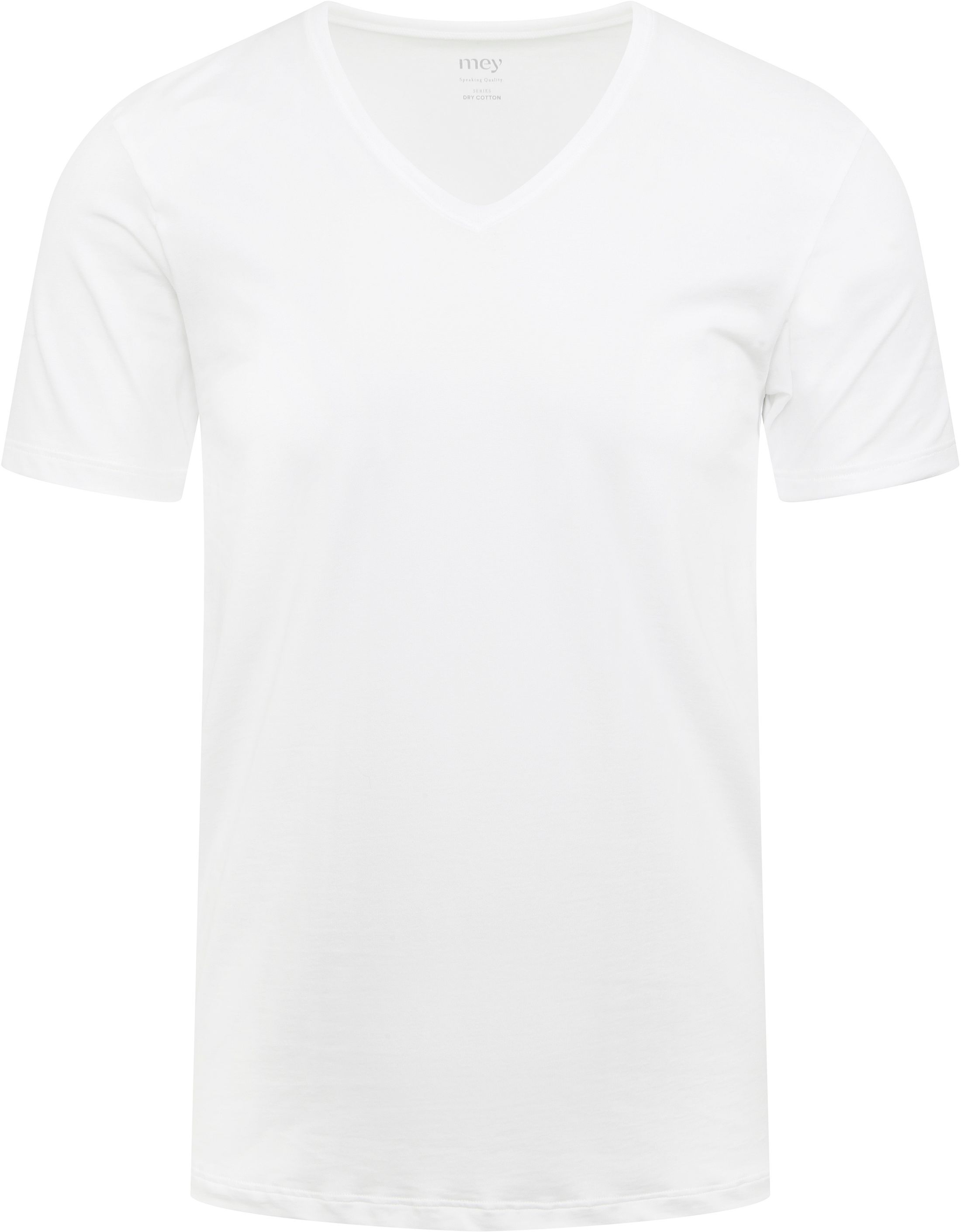 Mey T-shirt Col-V Dry Coton Blanc taille L