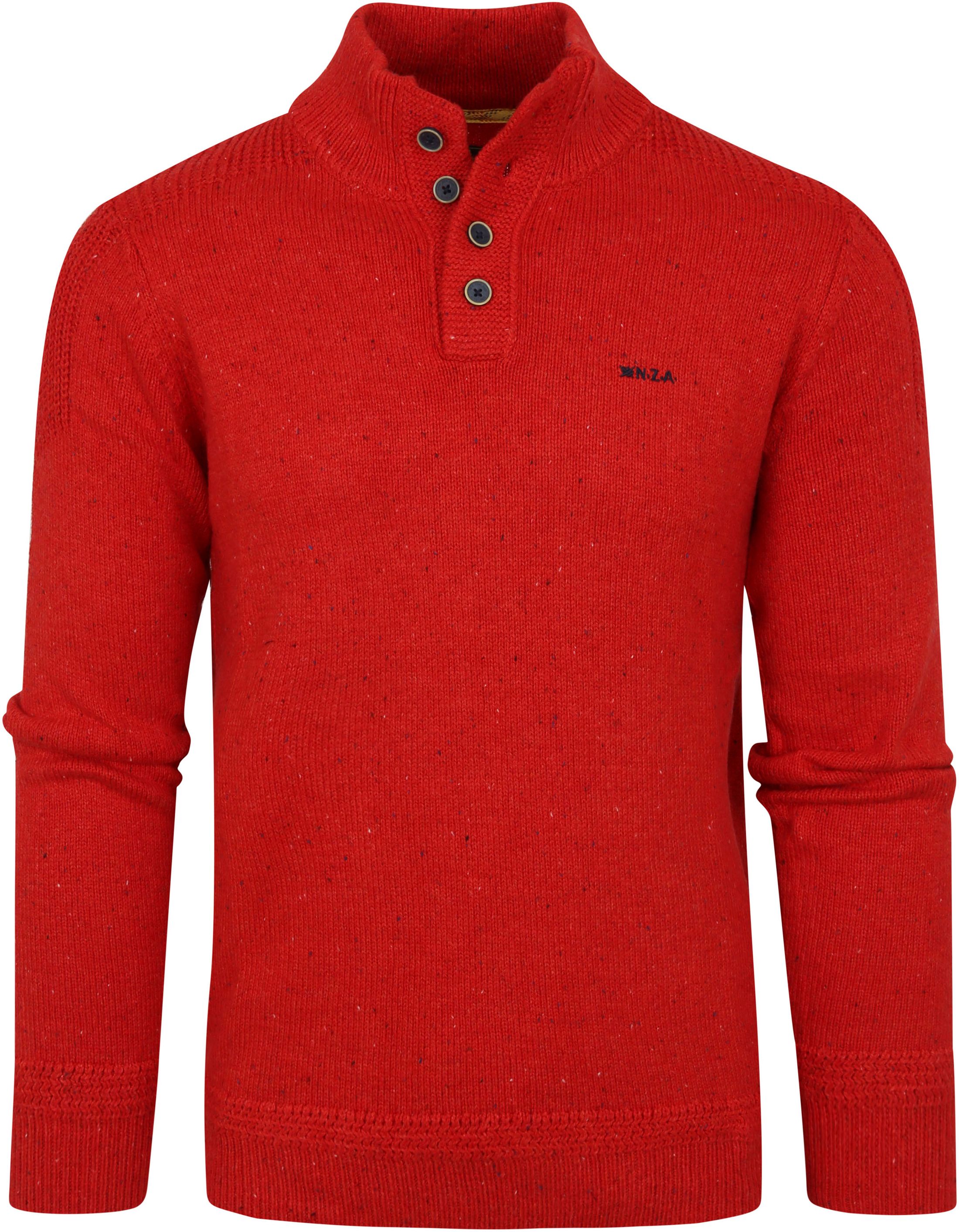 NZA Sweater Brownlee Melange Red size L