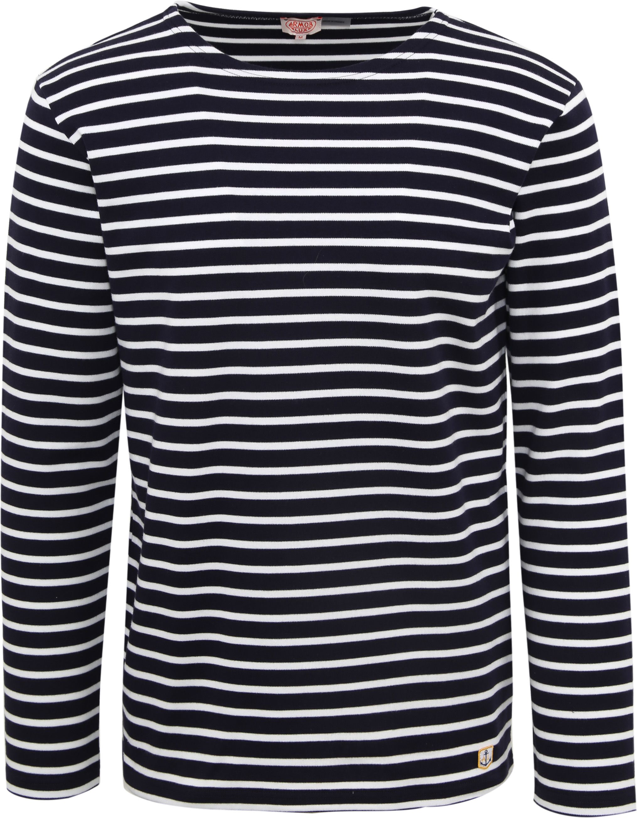 Armor-Lux Houat Navy Sweater Stripes  02297-600 order online | Suitable