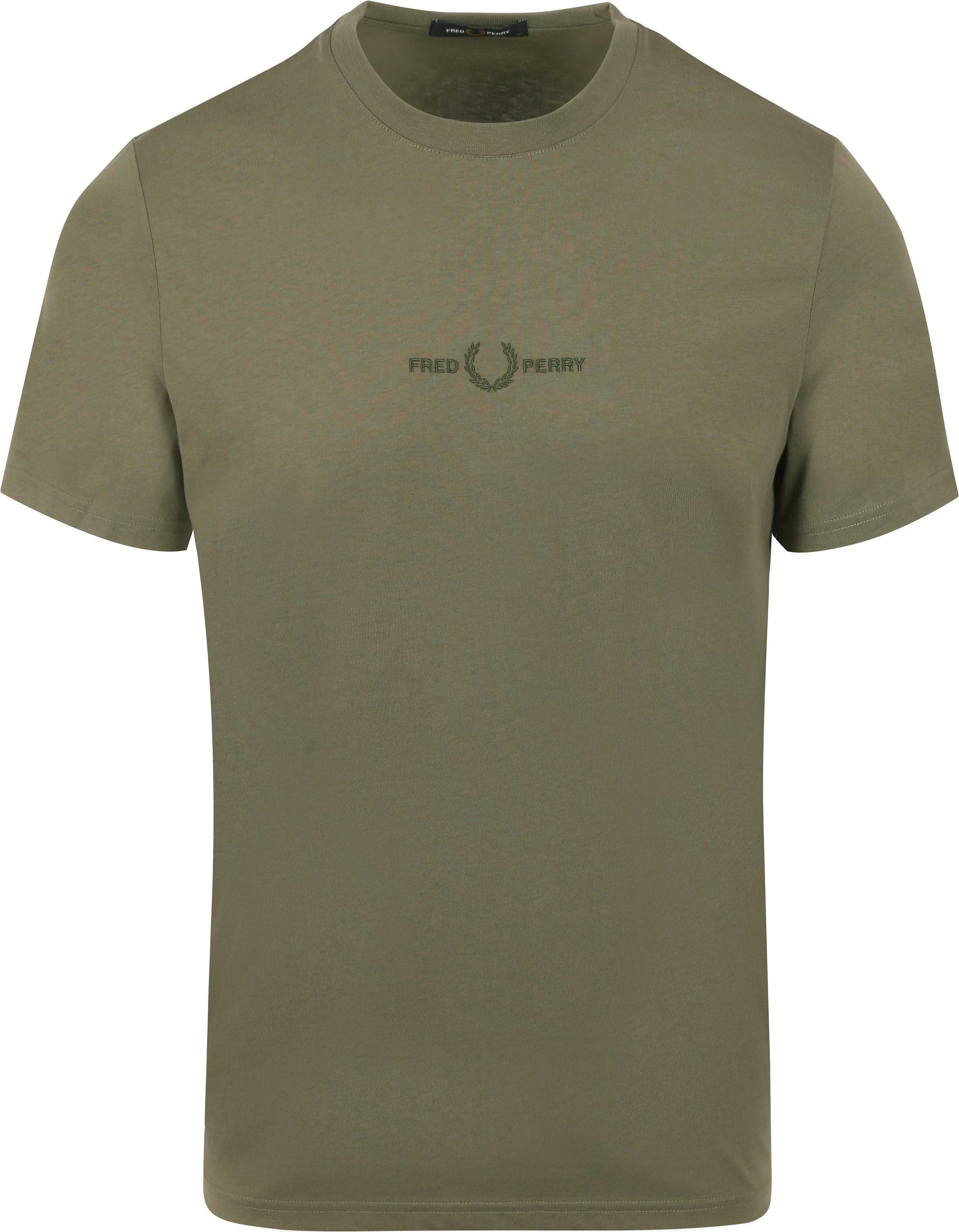 Fred Perry T-Shirt M4580 Olijfgroen M4580-X21 kopen | Suitable