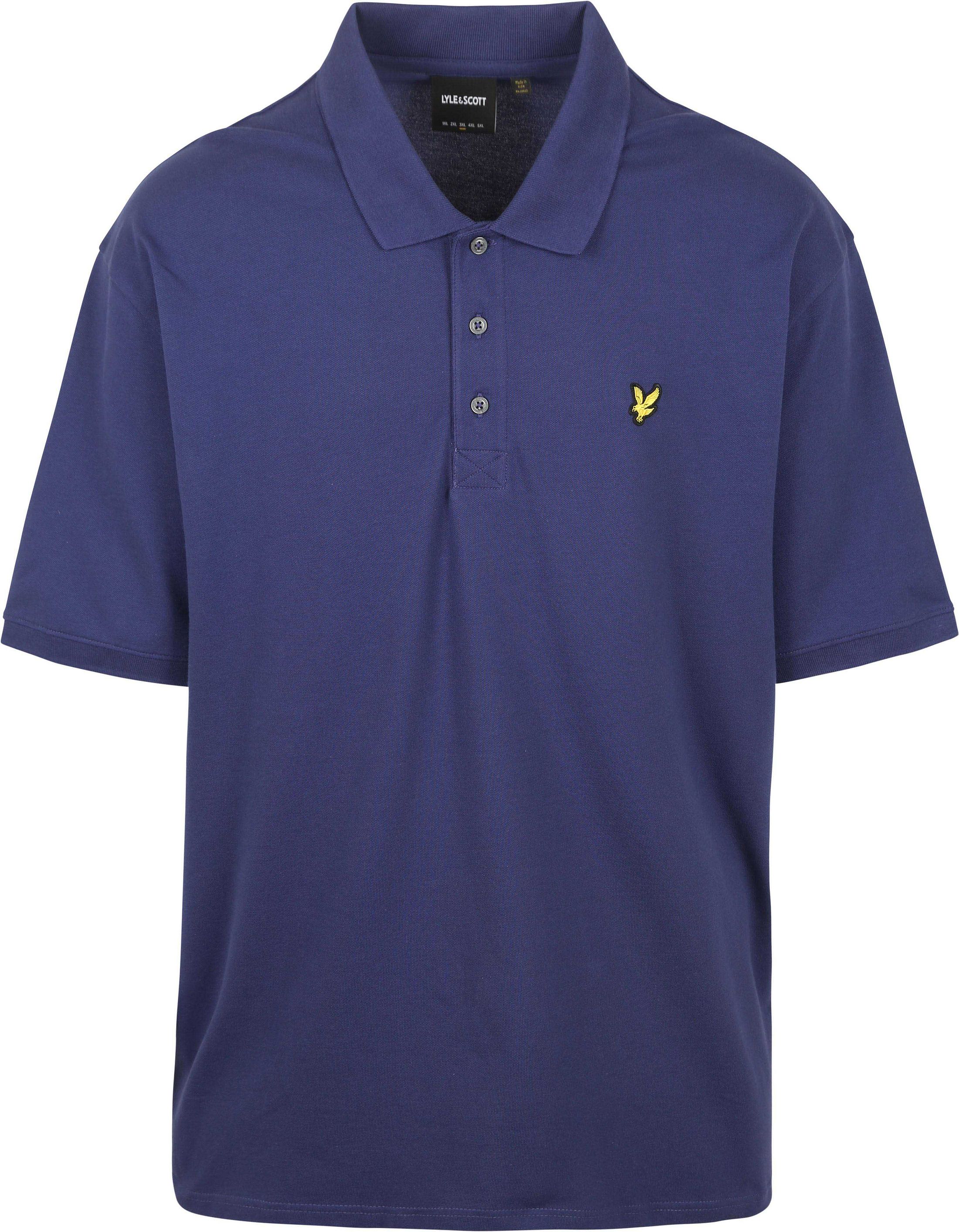 Lyle and Scott Plussize Polo Deep Indigo SP400VOGX-X568 kopen | Suitable
