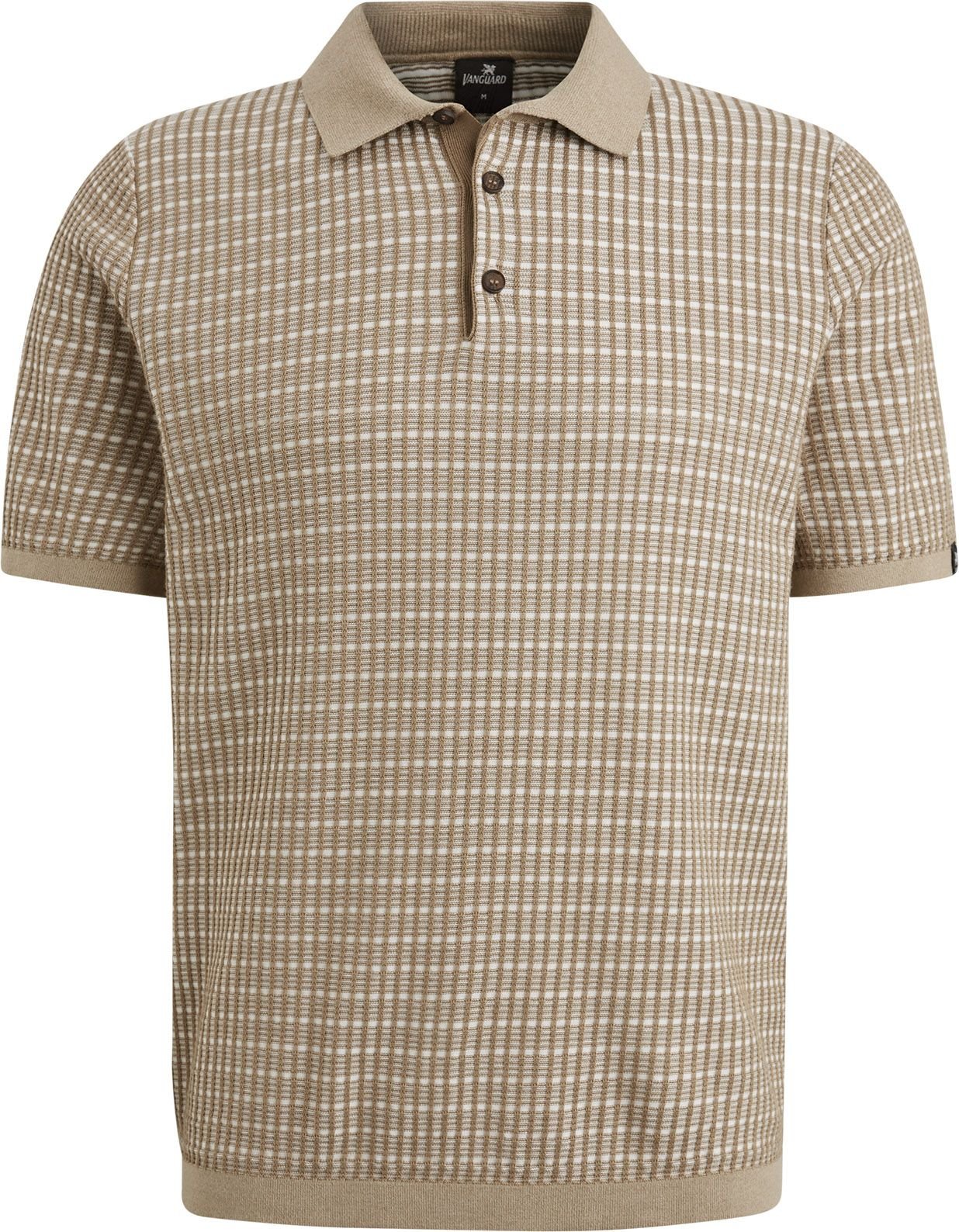 Vanguard Polo Knitted Checks Beige VPSS2502814-8052 kaufen | Suitable