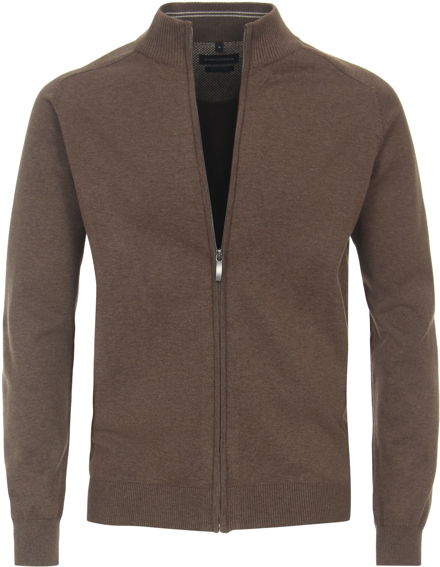 Casa Moda Pullover Zip Petrol Brown 004450-685 order online | Suitable