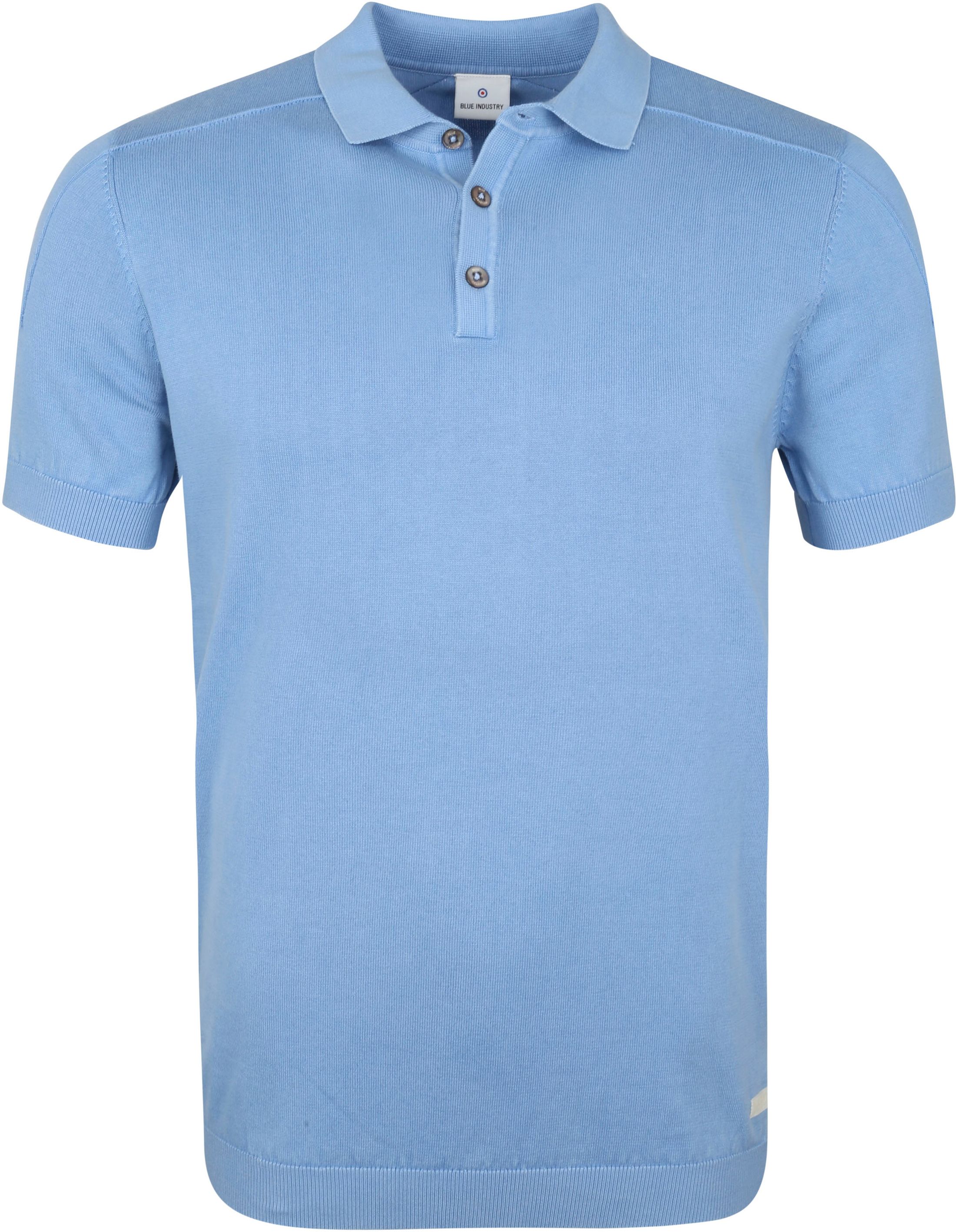 Industry M16 Polo Shirt Light Blue size L