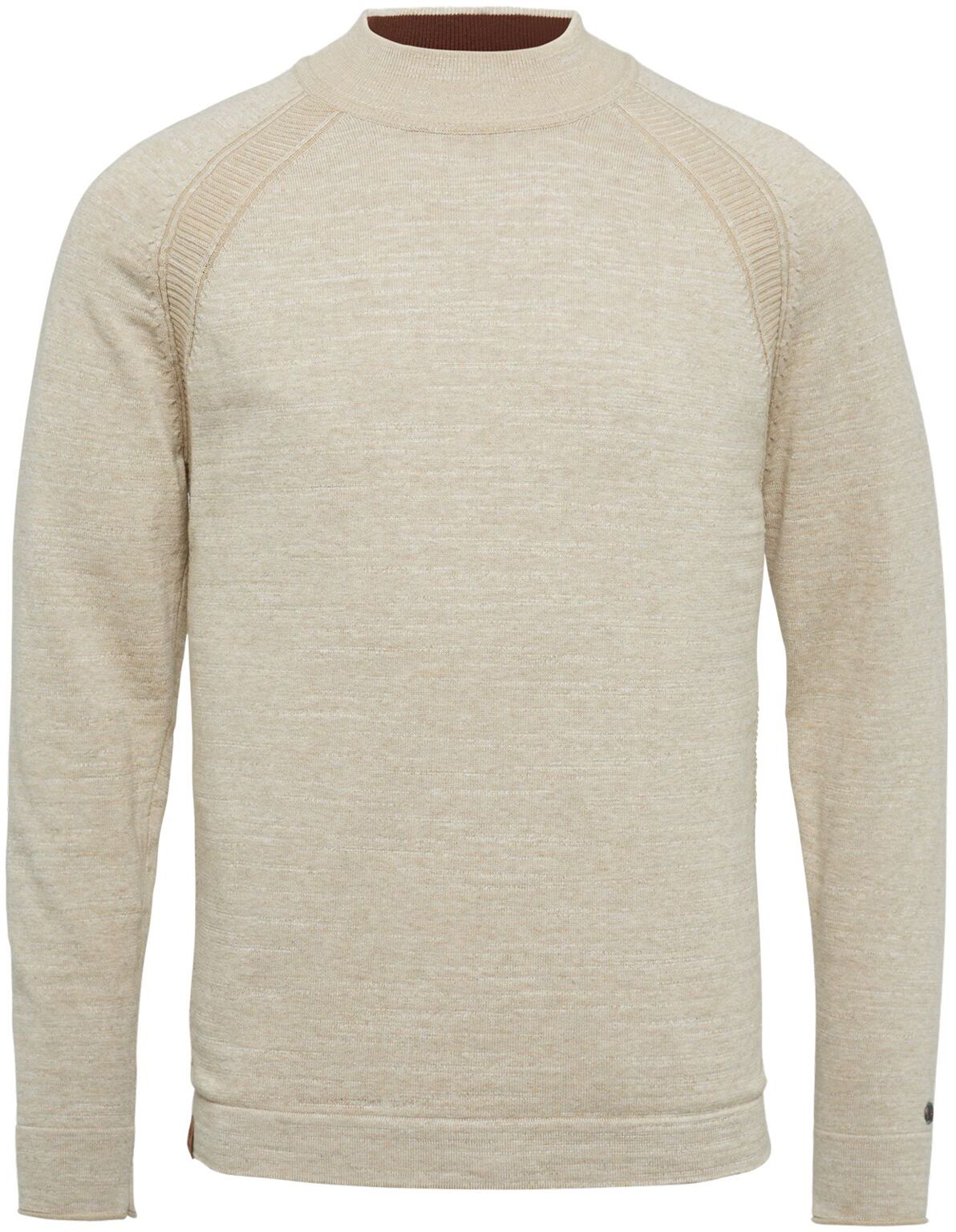 Cast Iron Melange Sweater Beige order online | CKW2209336 | Suitable Finland