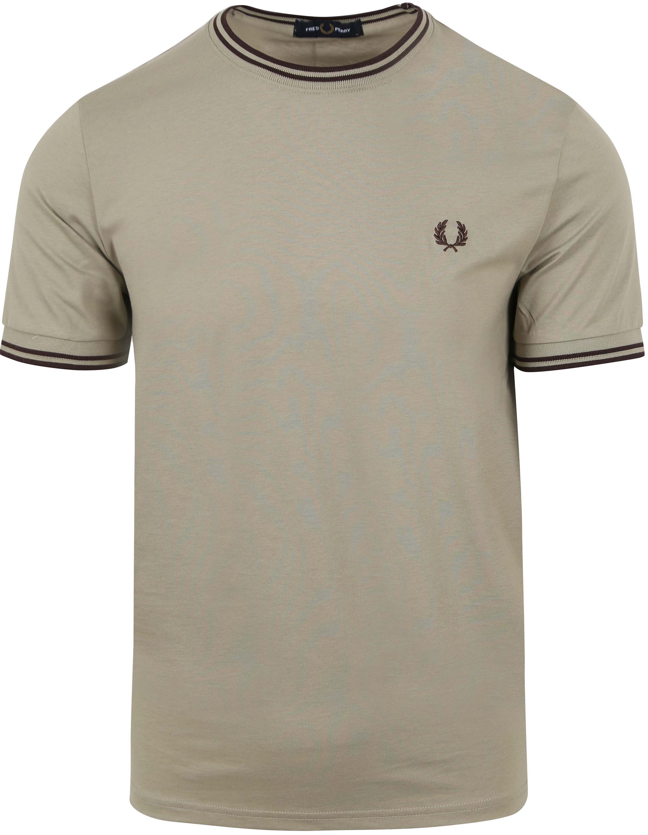 Fred Perry T-shirt Klassieke Collectie Beige