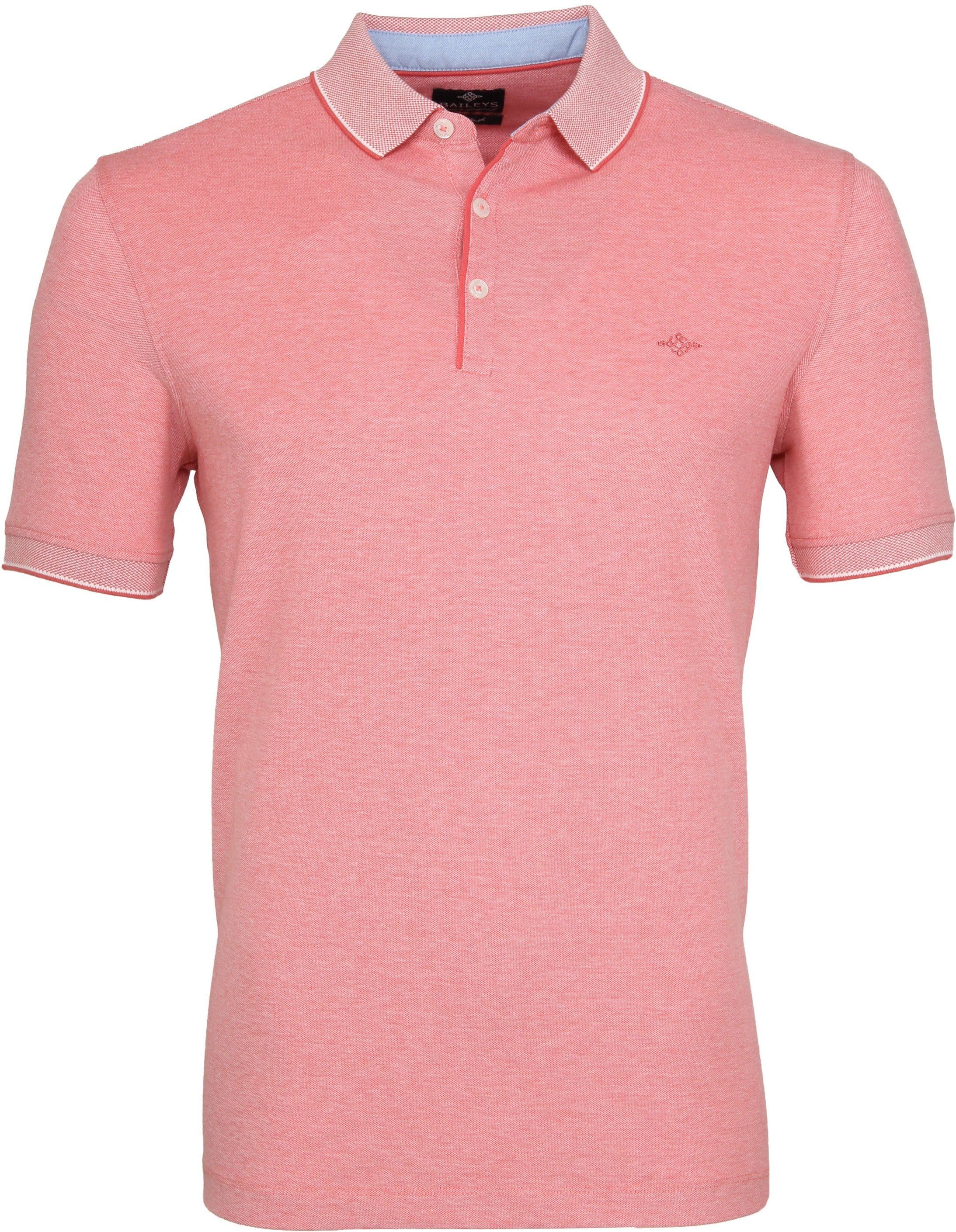 Suitable Melange Poloshirt Coral Pink size XXL