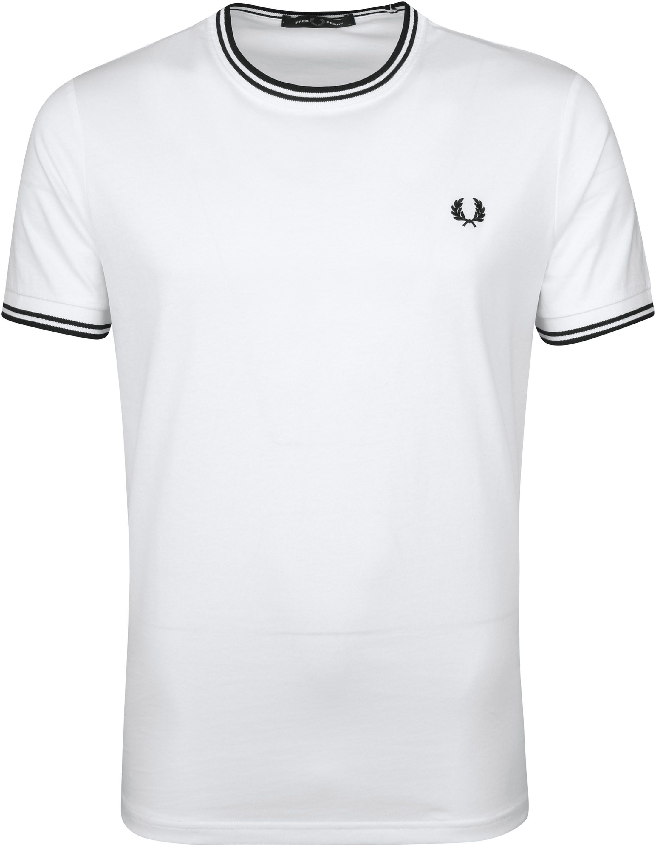 Fred Perry T-shirt Weiß M1588-100 kaufen | Suitable