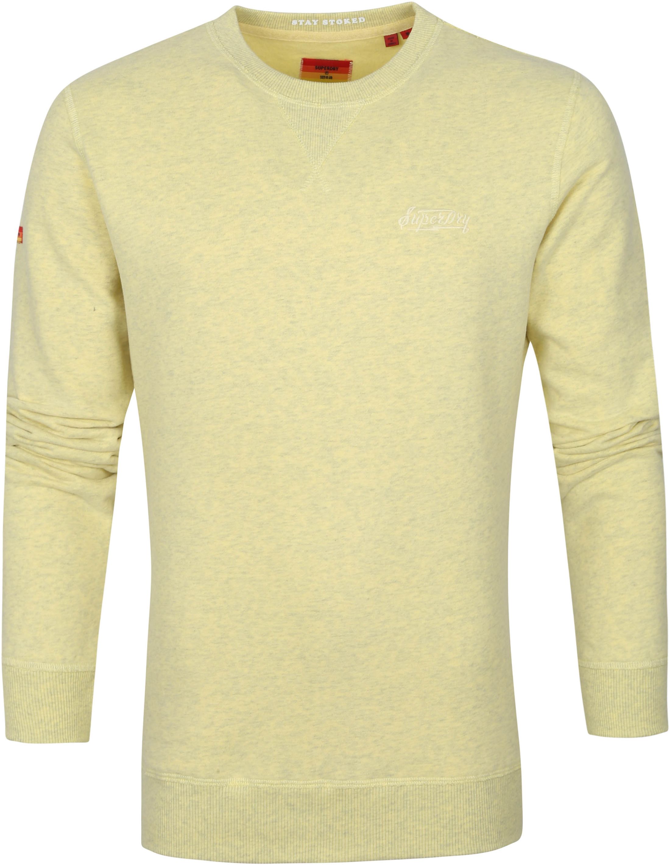 Superdry LA Beach Sweater Yellow size XXL