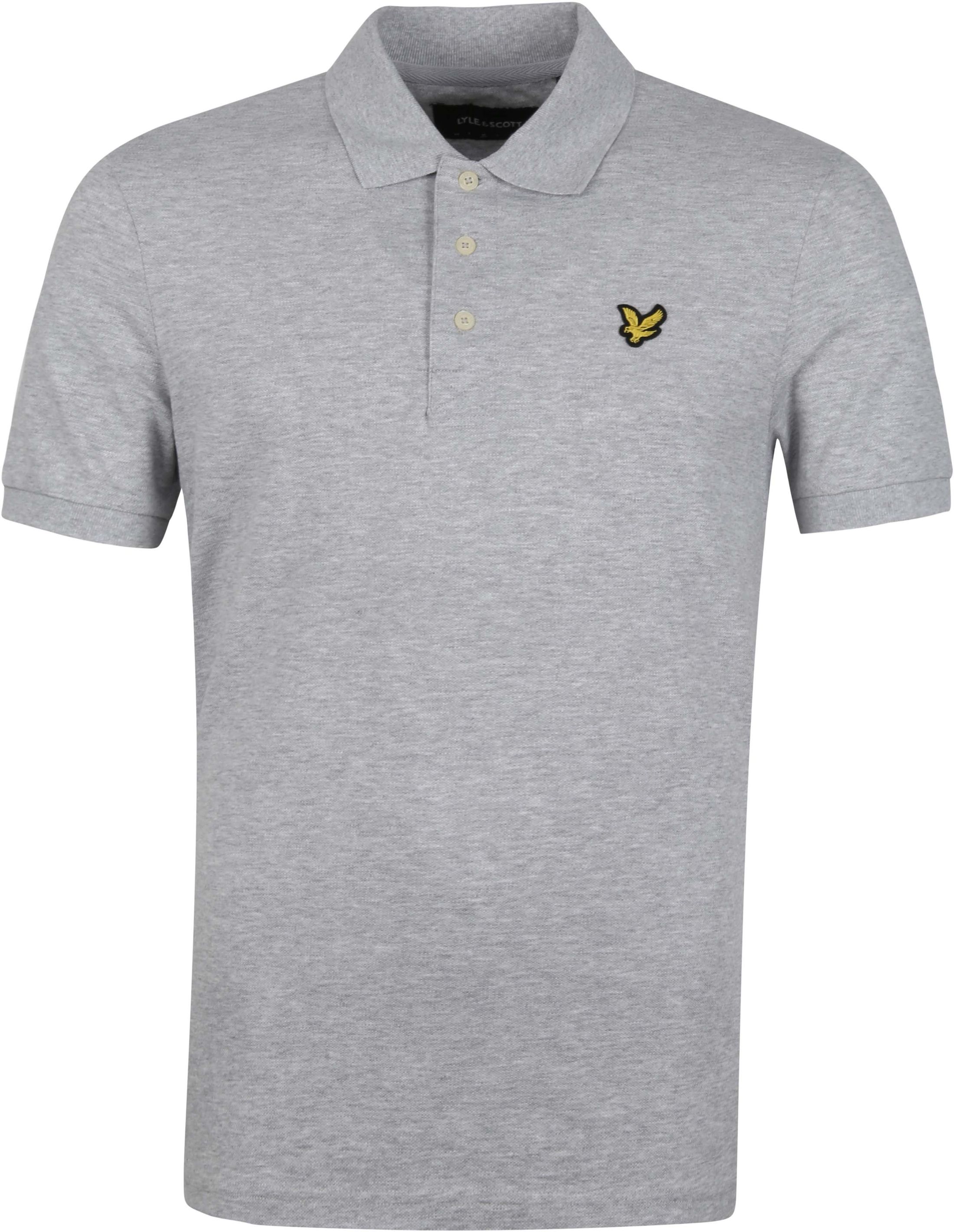 Lyle and Scott Polo Grey size M