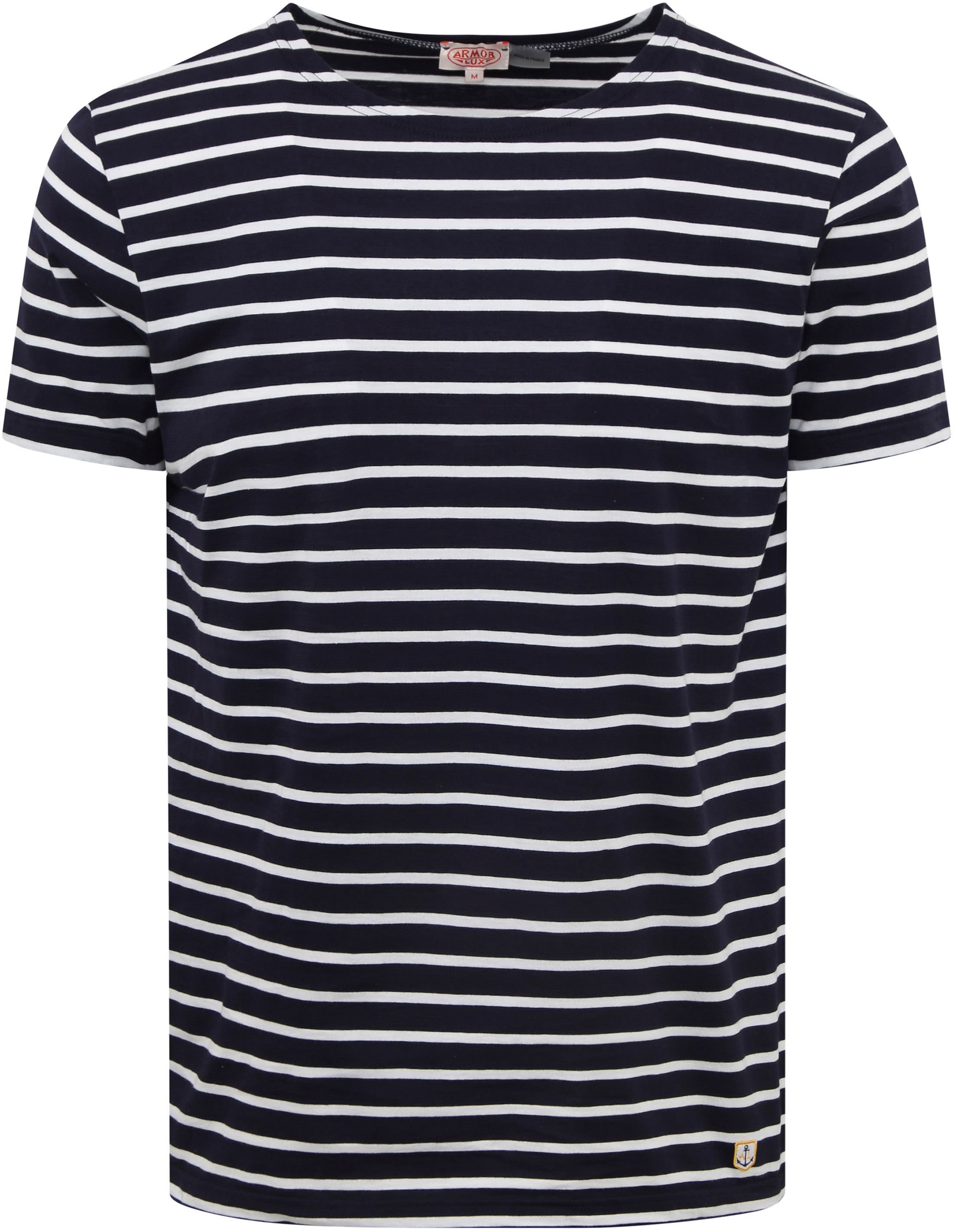 Armor-Lux Hoëdic T-Shirt Stripes Navy order online | 53842-600 | Suitable Lithuania