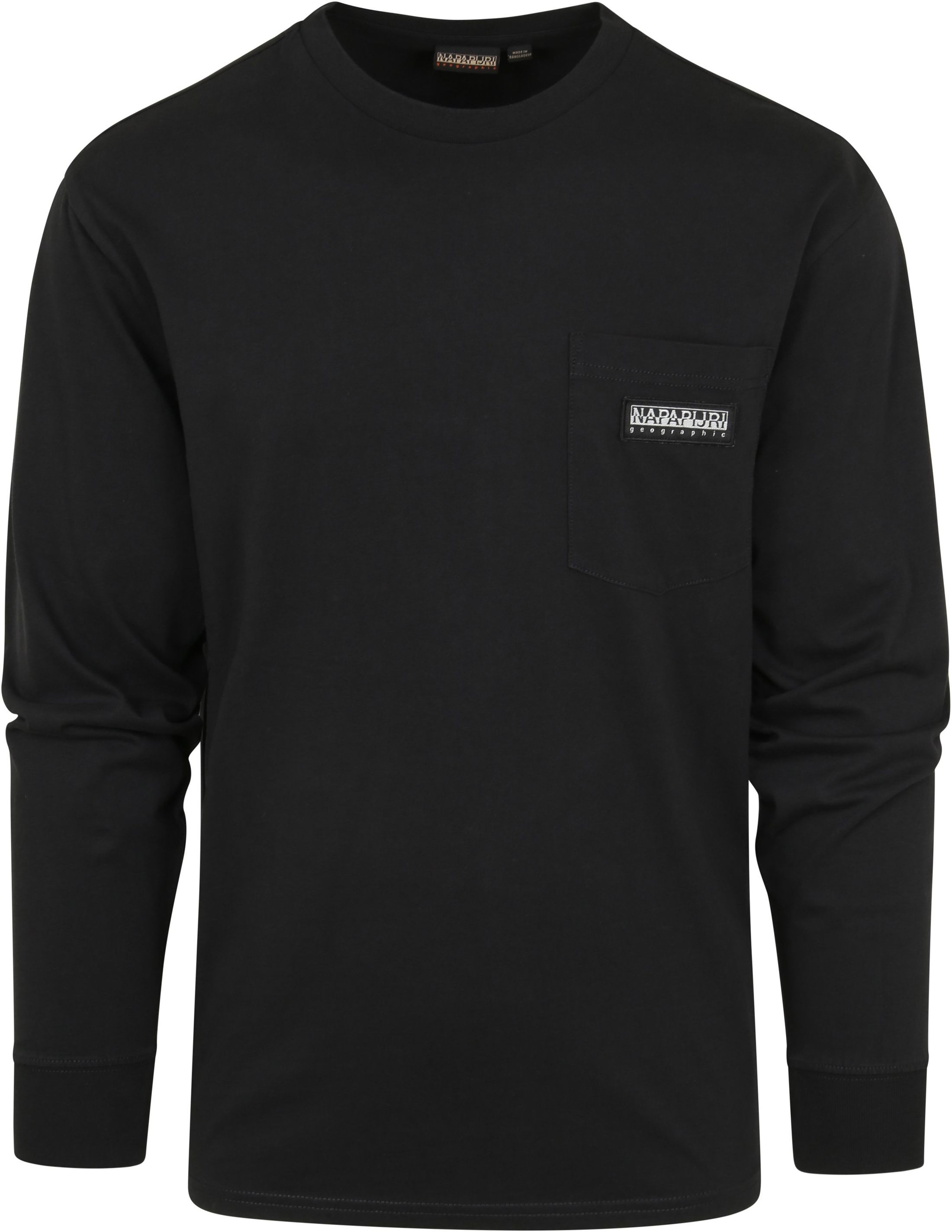 Napapijri S-Morgex Longsleeve T Shirt Black size L