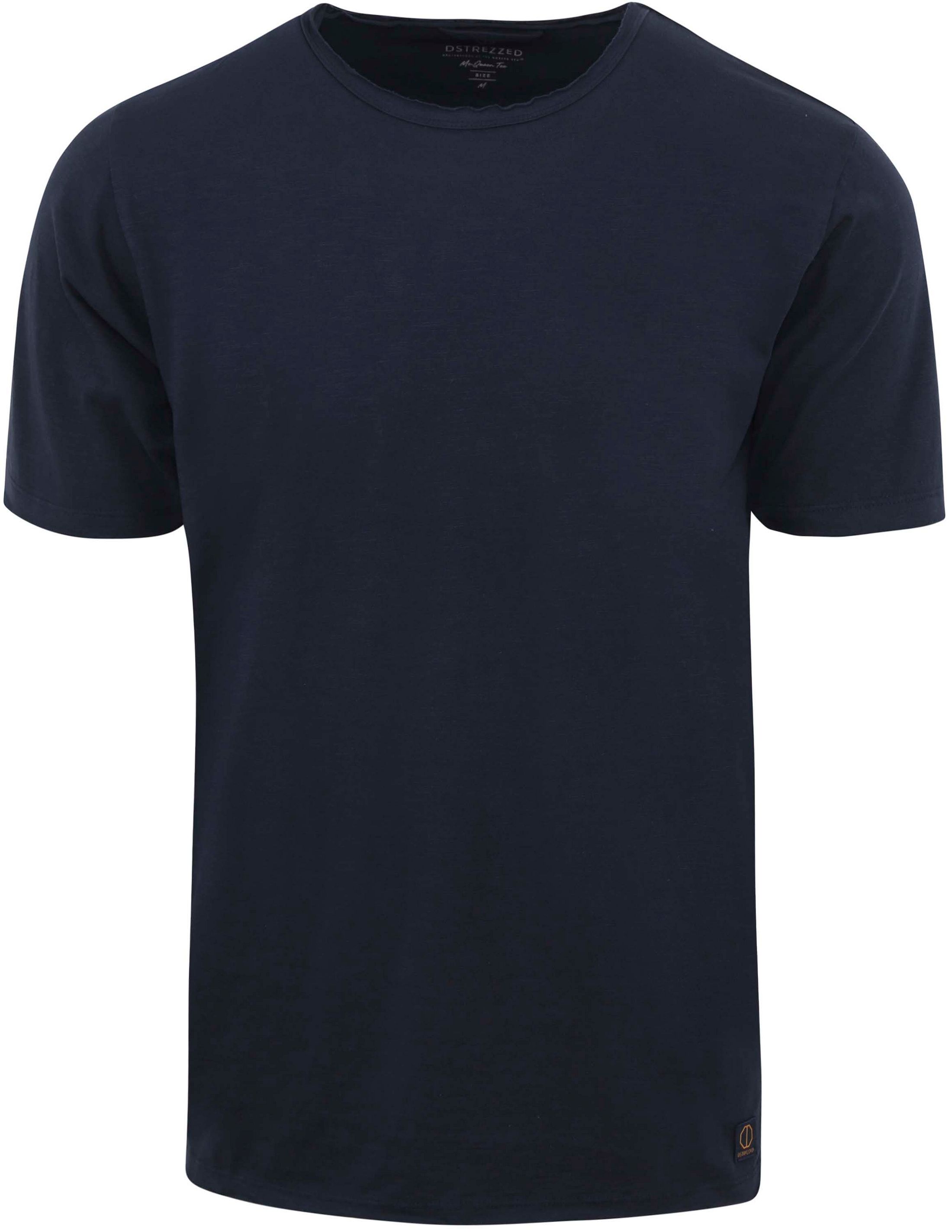 Dstrezzed Mc Queen T-shirt Melange Dark Blue 202274-NNNOS-649 order online | Suitable