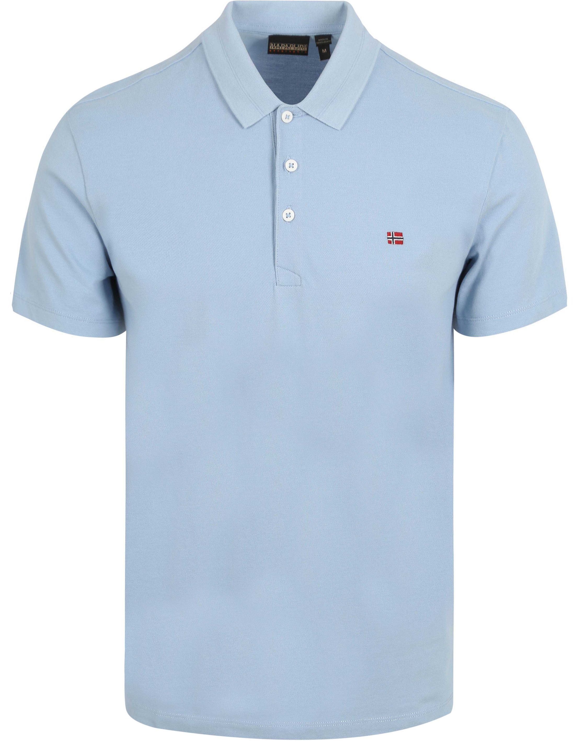 Napapijri Ealis Polo Shirt Chambray Blue NP0A4H8BI831 order online | Suitable