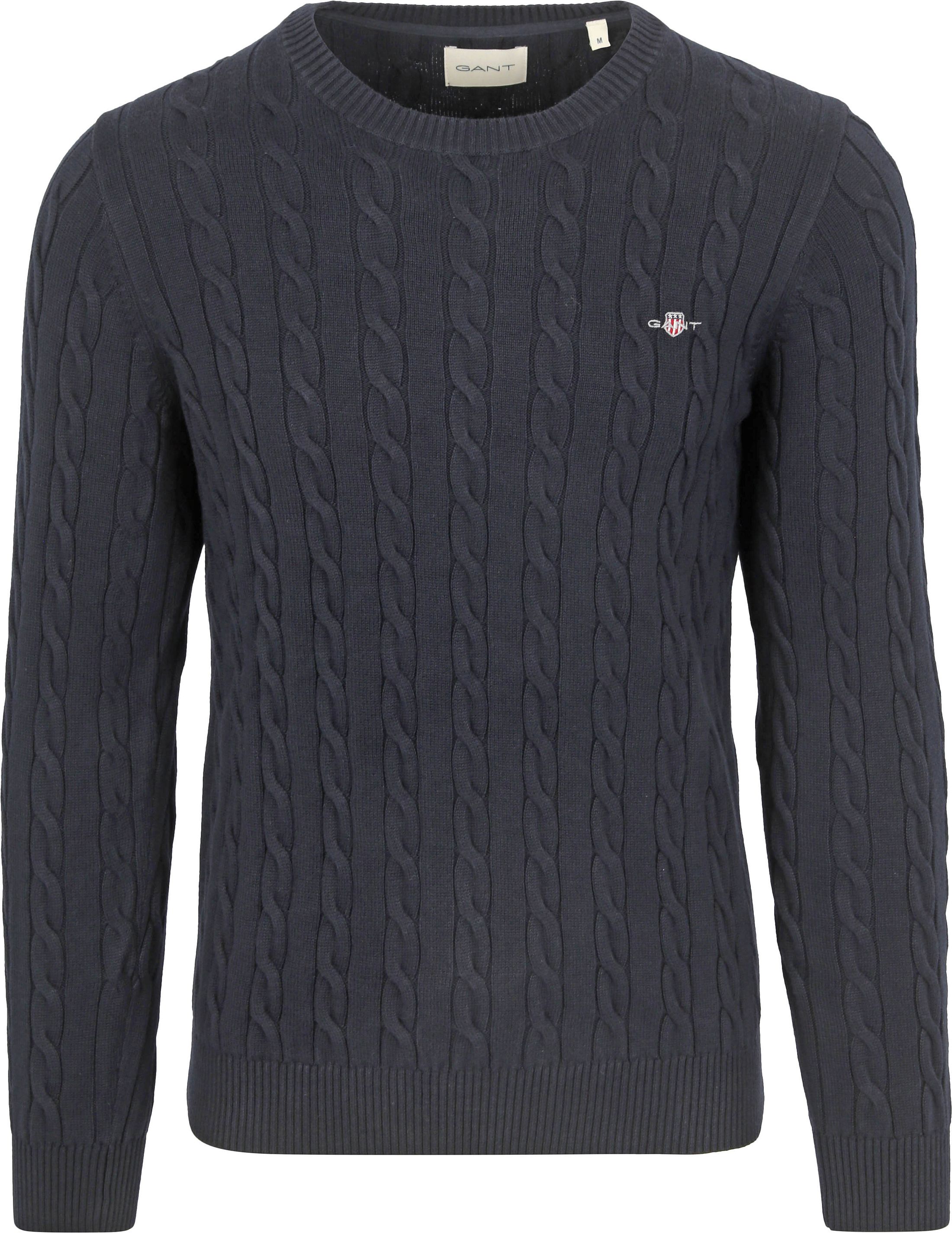 Gant Pullover Cable Navy 8050601-433 order online | Suitable