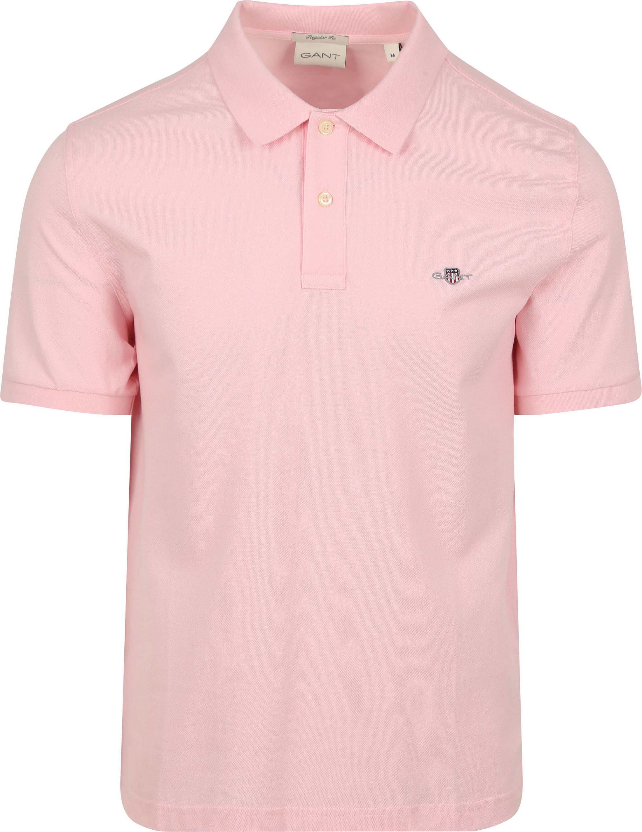 Gant Shield Piqué Polo Shirt Light Pink 2210-637 order online | Suitable