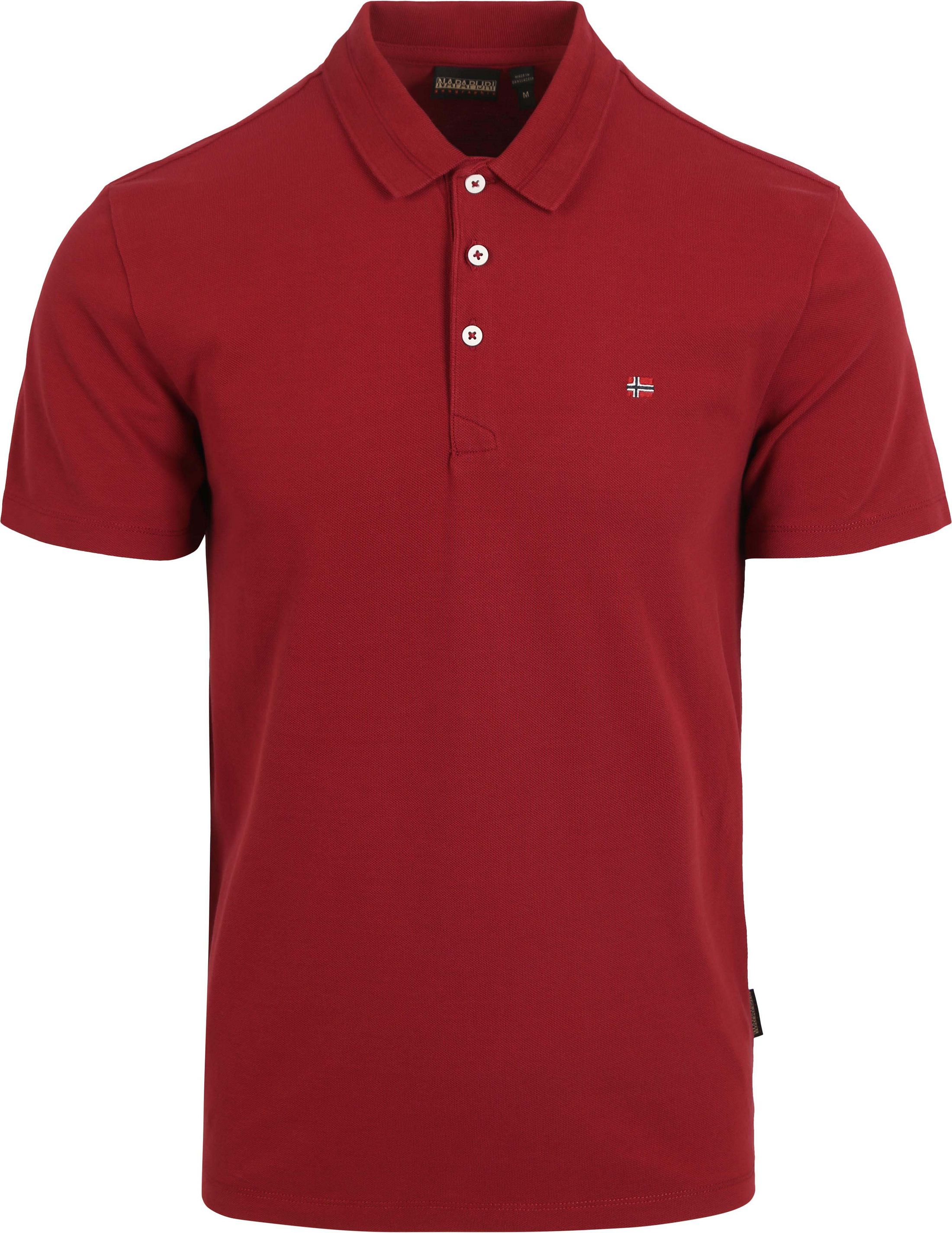 Napapijri Ealis Polo Shirt Red order online | NP0A4H8BR1E1 | Suitable Lithuania
