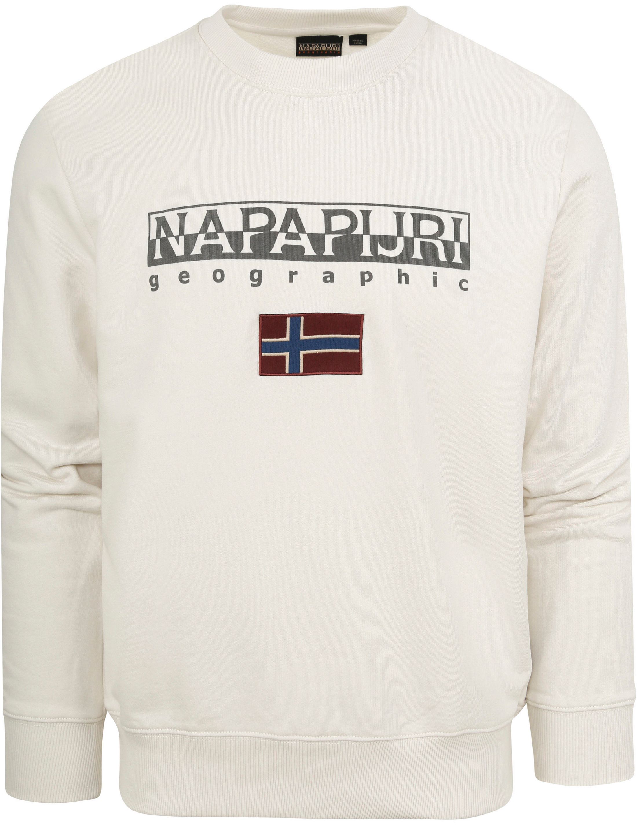 Napapijri Pull Blanc Cassé commander en ligne | NP0A4HLUN1A1 | Suitable Luxembourg