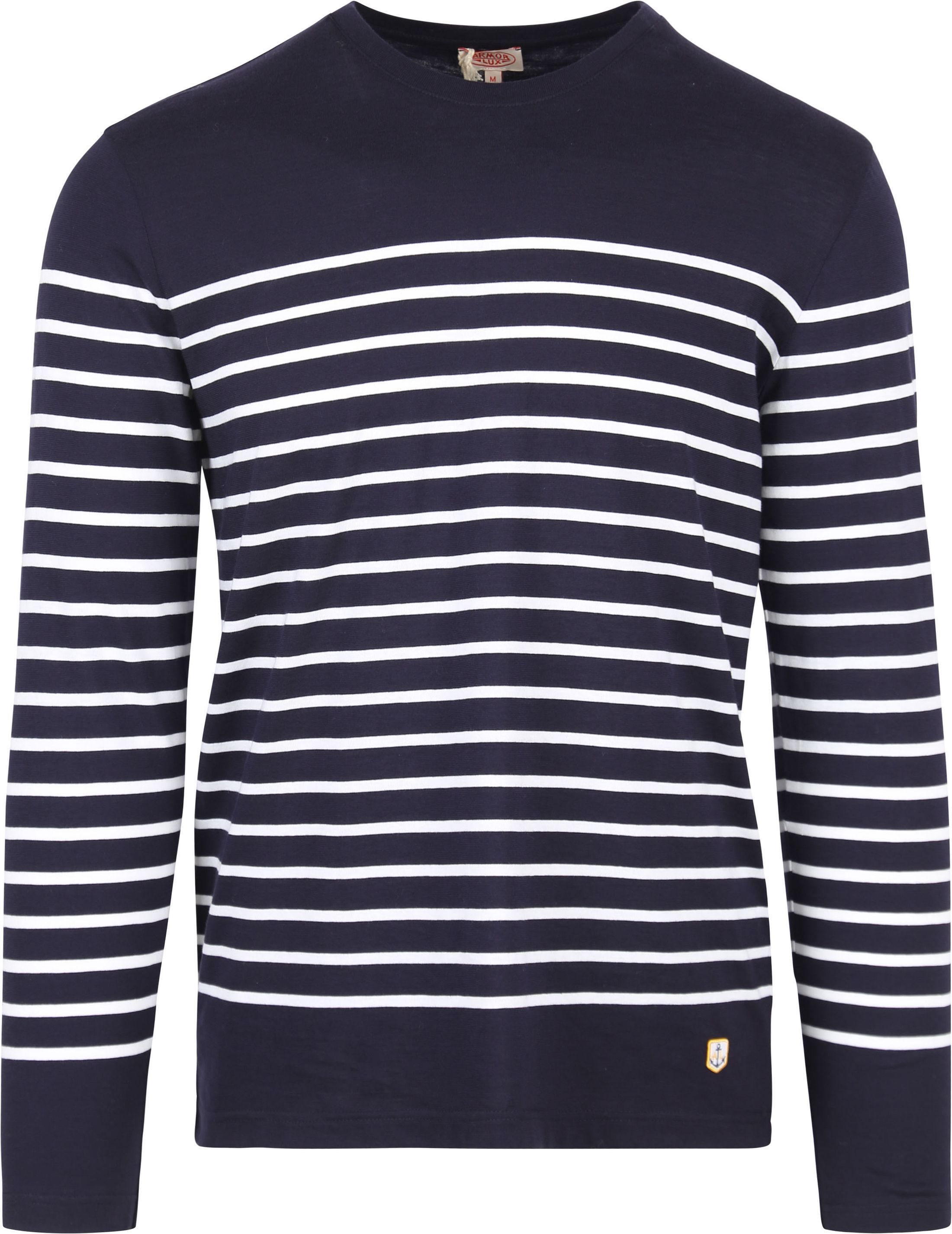 Armor-Lux Port-Louis T-Shirt Stripes Dark Blue 76497-600 order online | Suitable