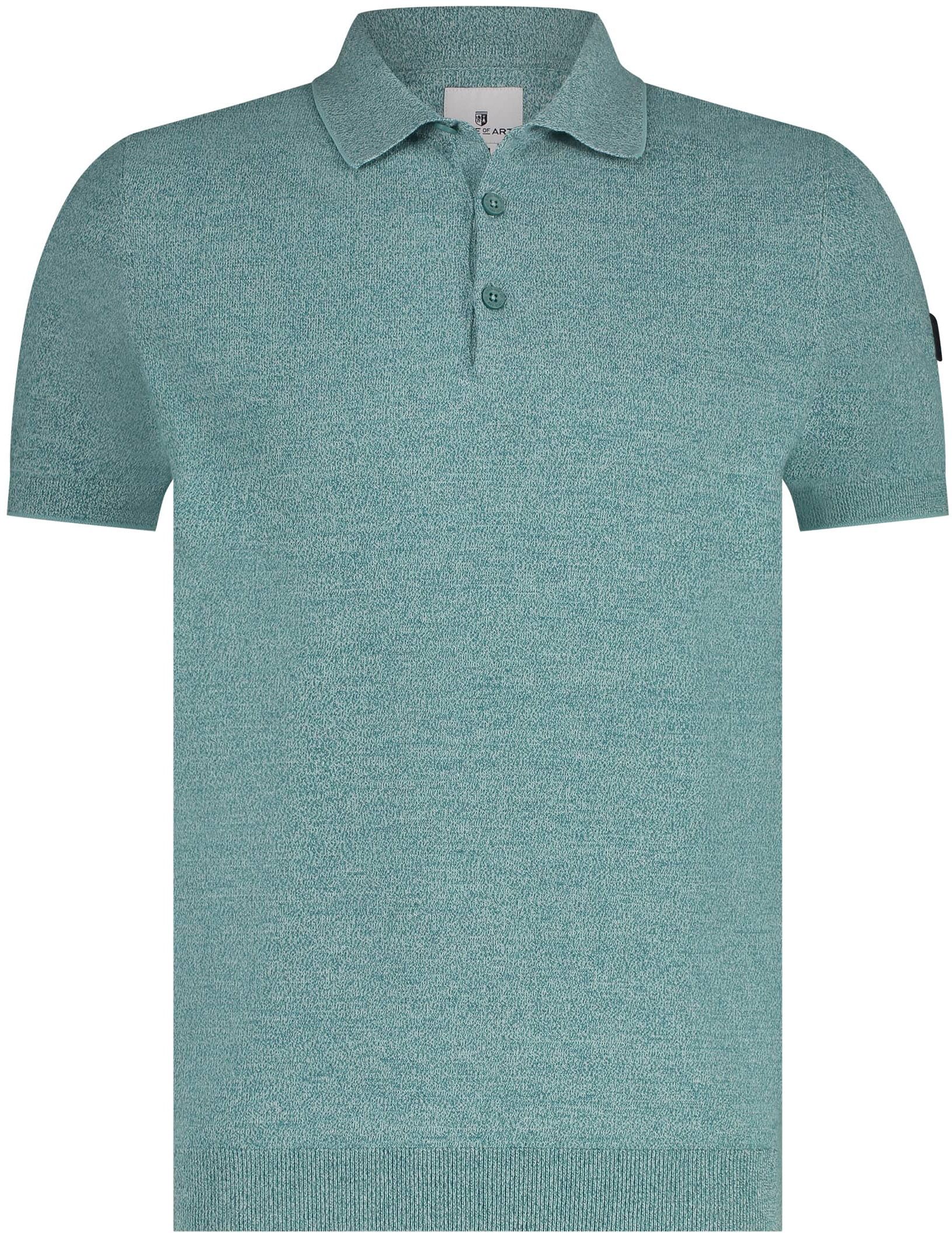 State Of Art Knitted Polo Shirt Green 47114075-5455 order online | Suitable