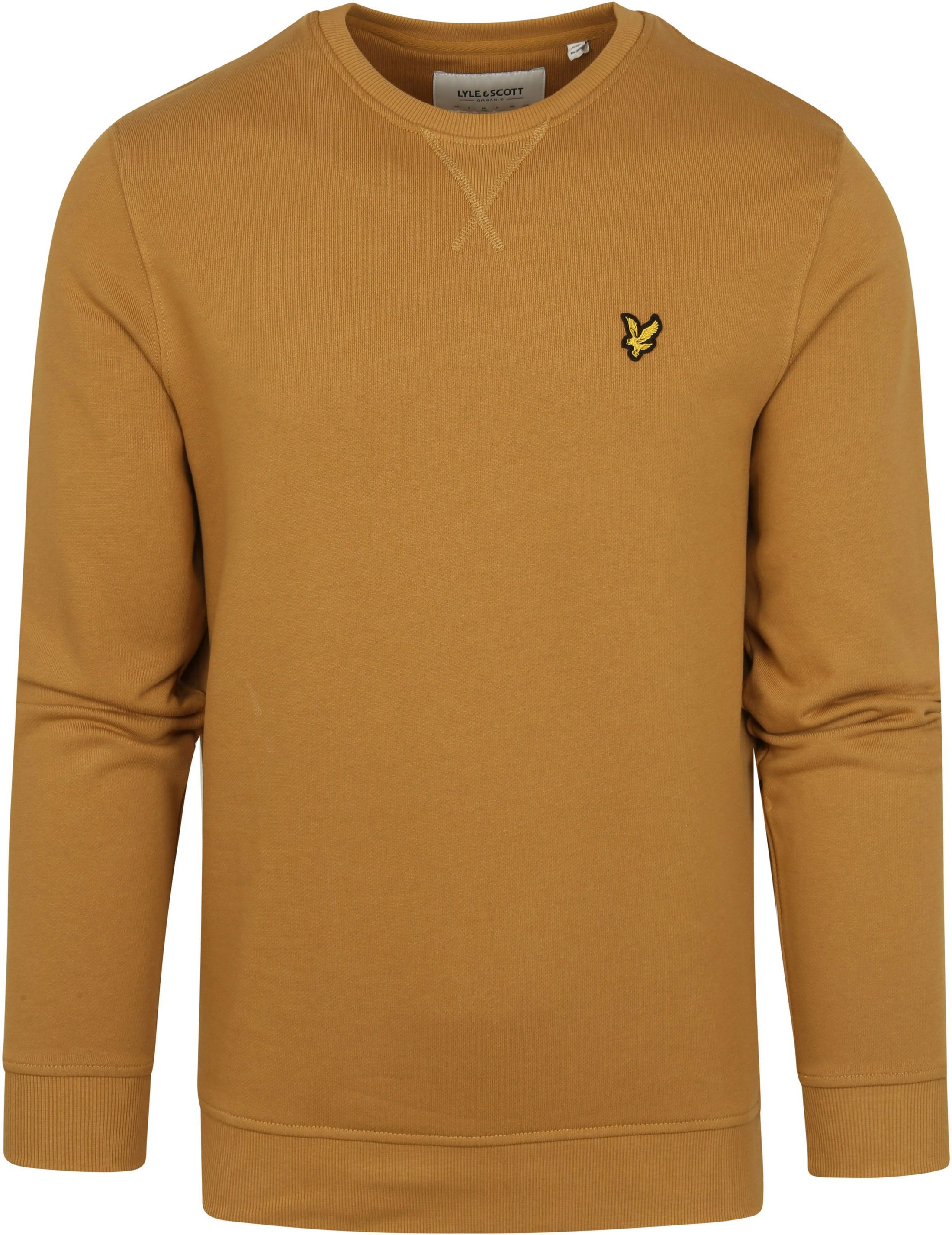 Lyle & Scott Sweater Ochre Yellow size L