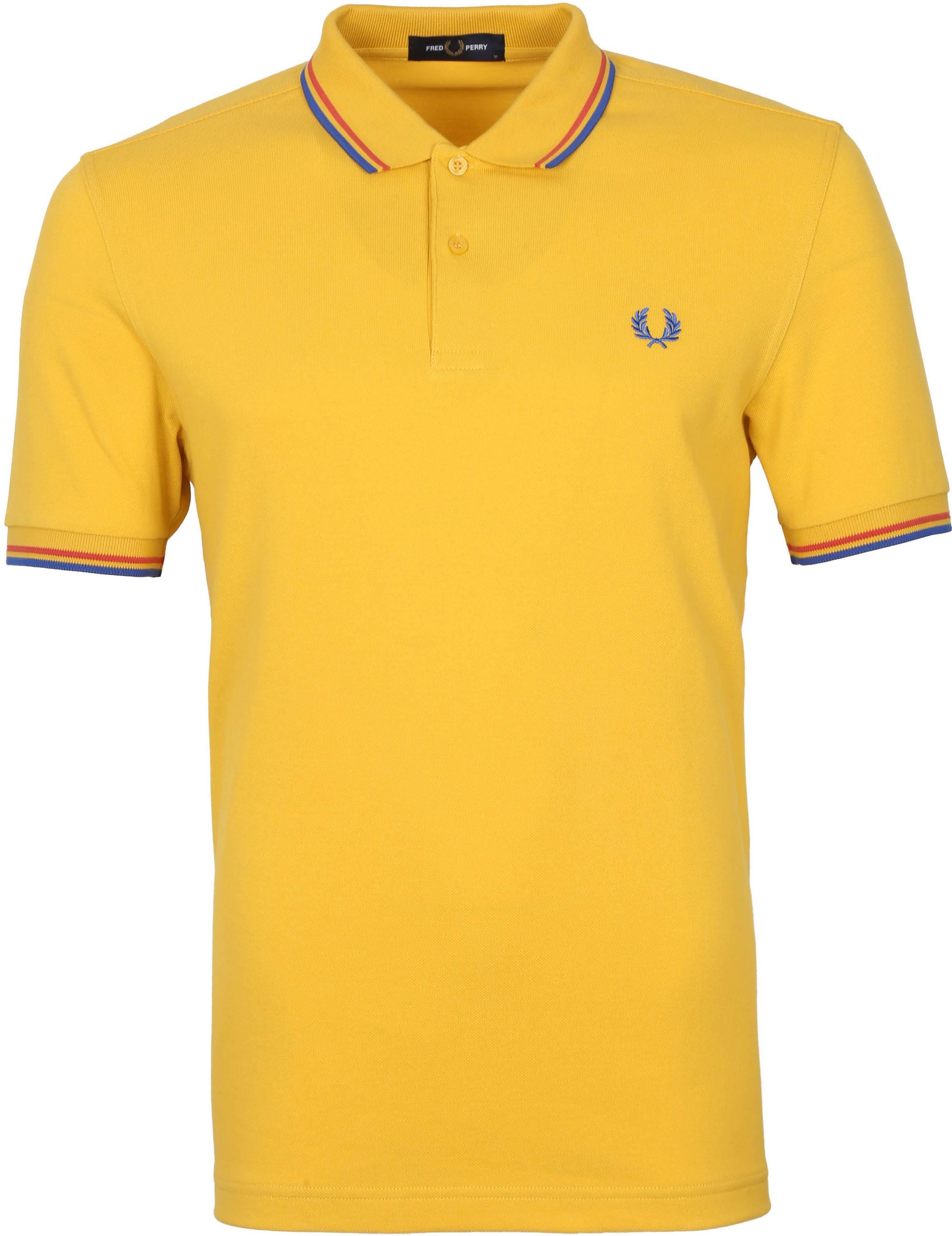 Fred Perry Polo Shirt M3600 Yellow size M