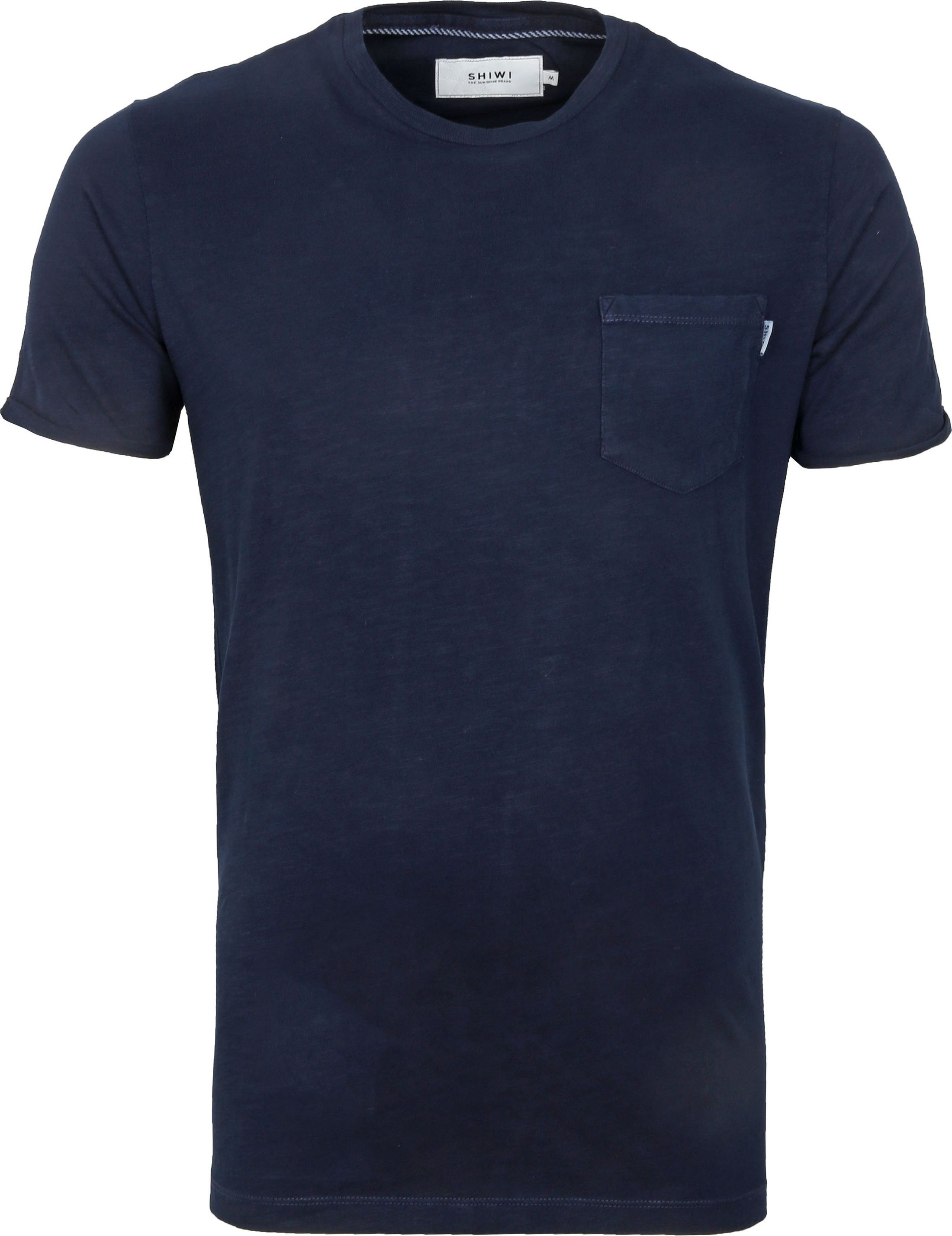 Shiwi T Shirt Marc Navy Blue Dark Blue size XL