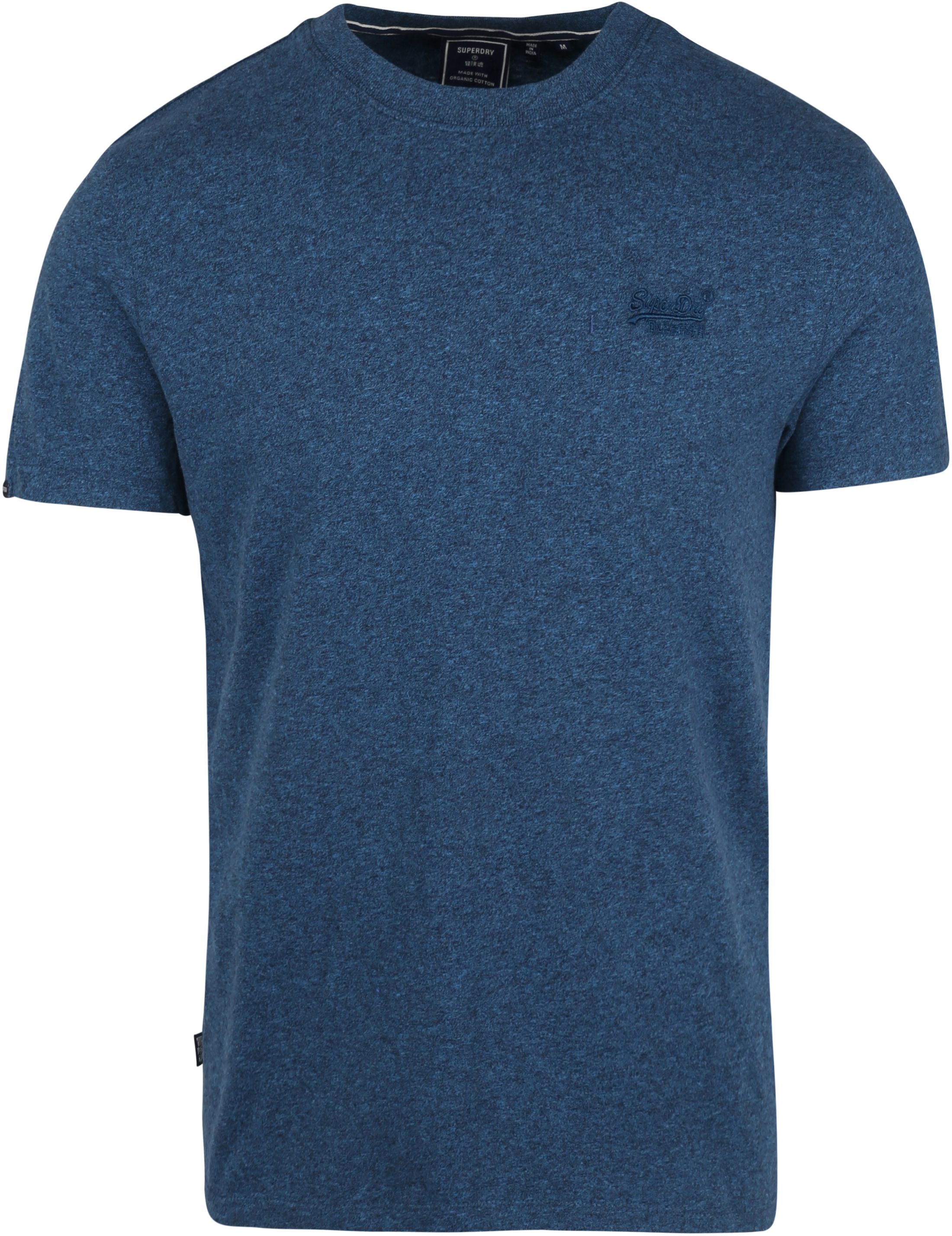 Superdry Classic T Shirt Darkblue Blue size 3XL