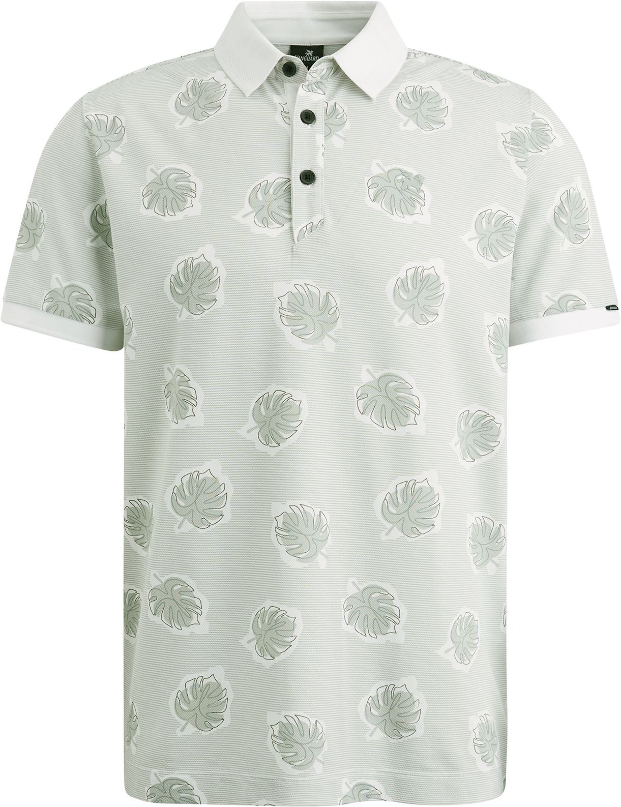 Vanguard Piqué Polo Shirt Print Light Green VPSS2404862-7003 order online | Suitable