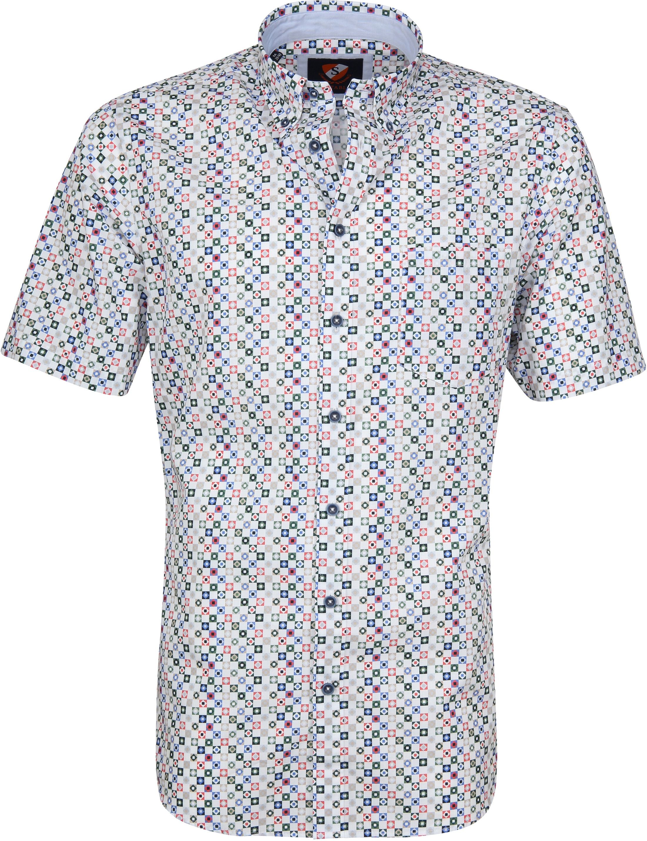 Suitable Chemise Wolf Diamants Multicoloré taille L