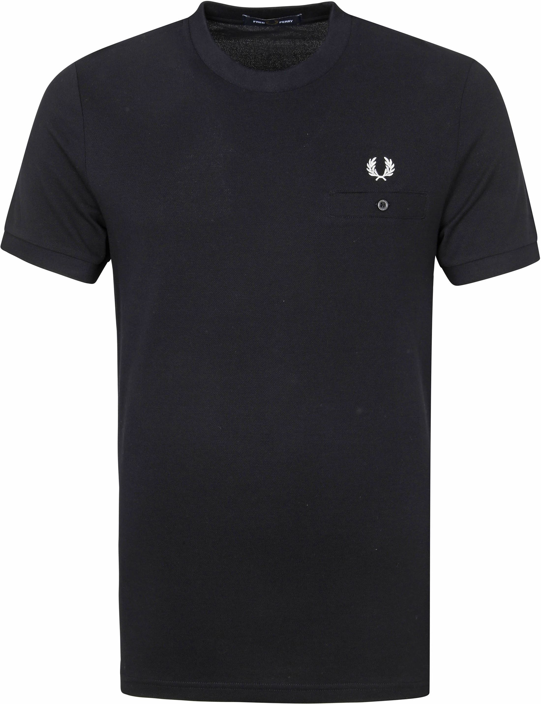 Fred Perry T-Shirt M8531 Black size M