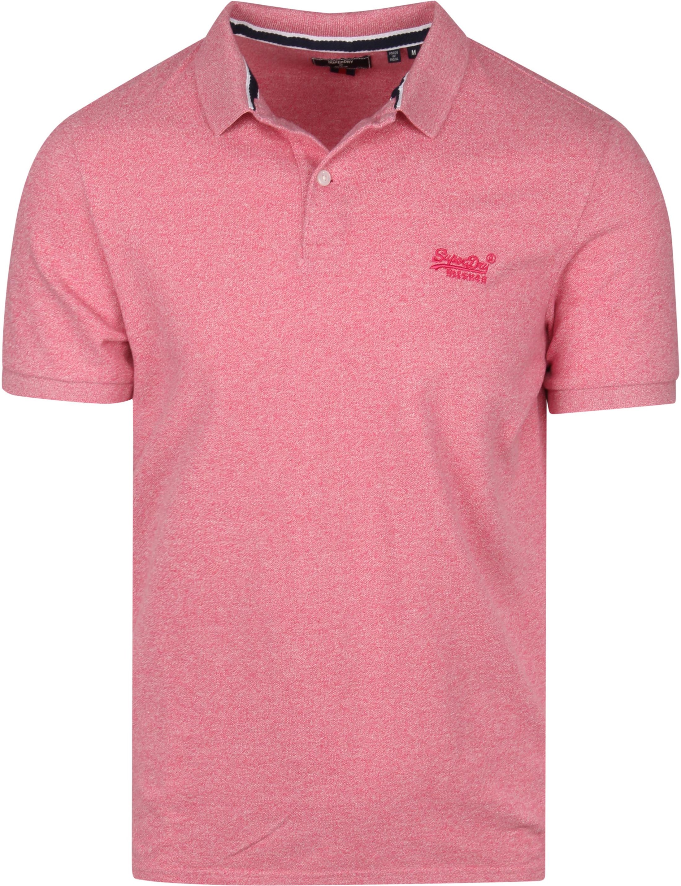 Superdry Classic Polo Shirt Pink size 3XL