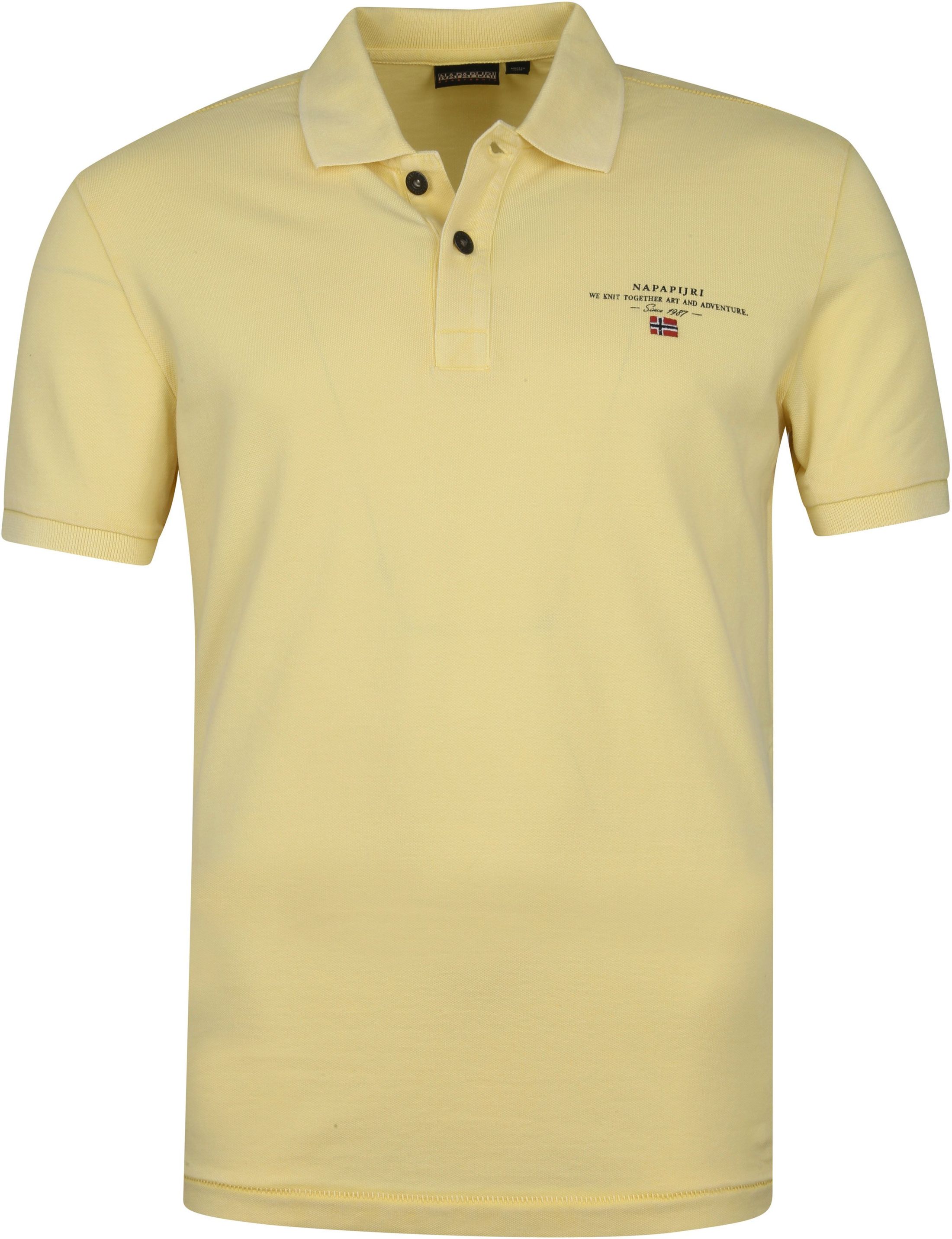 Napapijri Elbas Polo Shirt Yellow size L