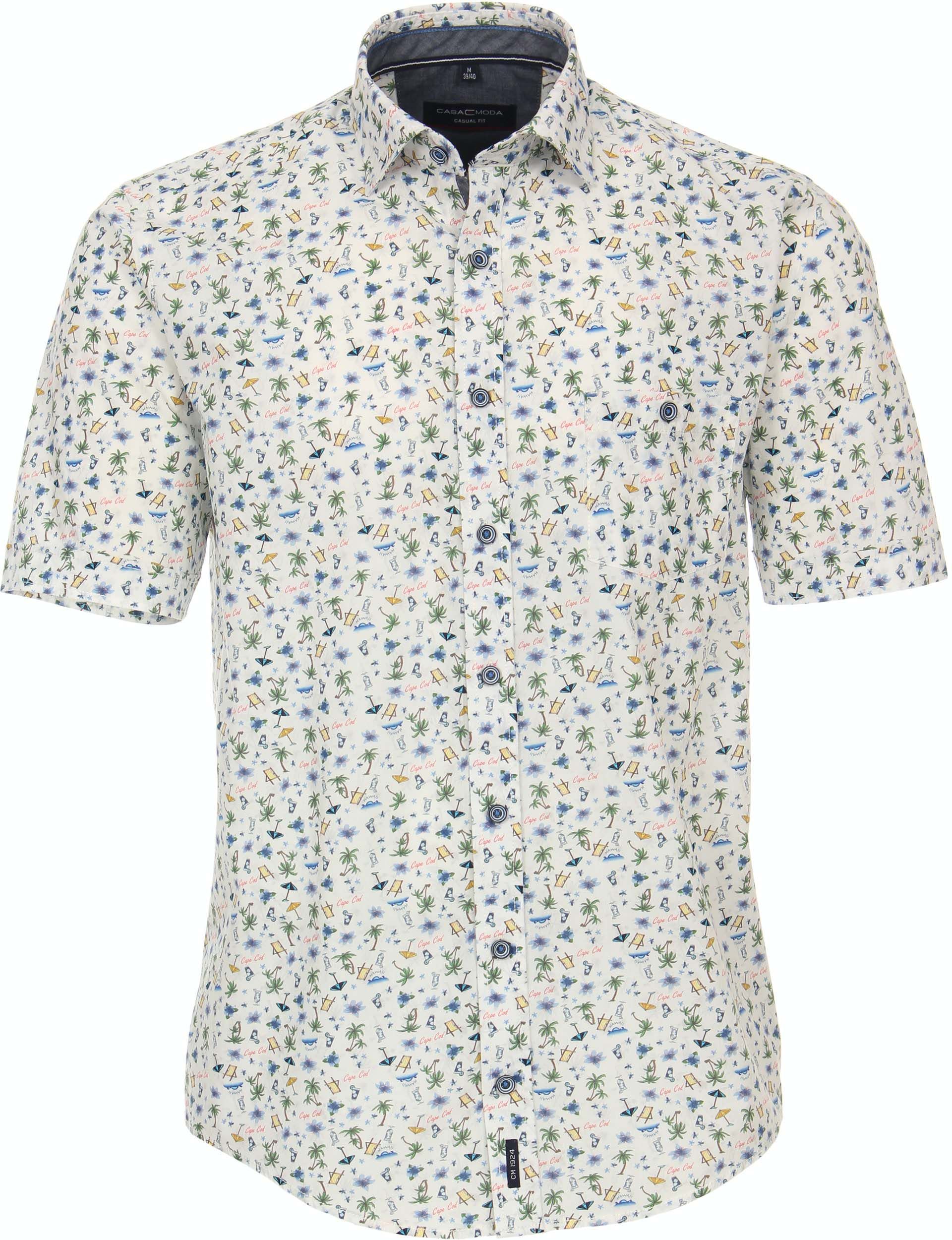 Casa Moda SS Shirt Summer Print White Multicolour size L
