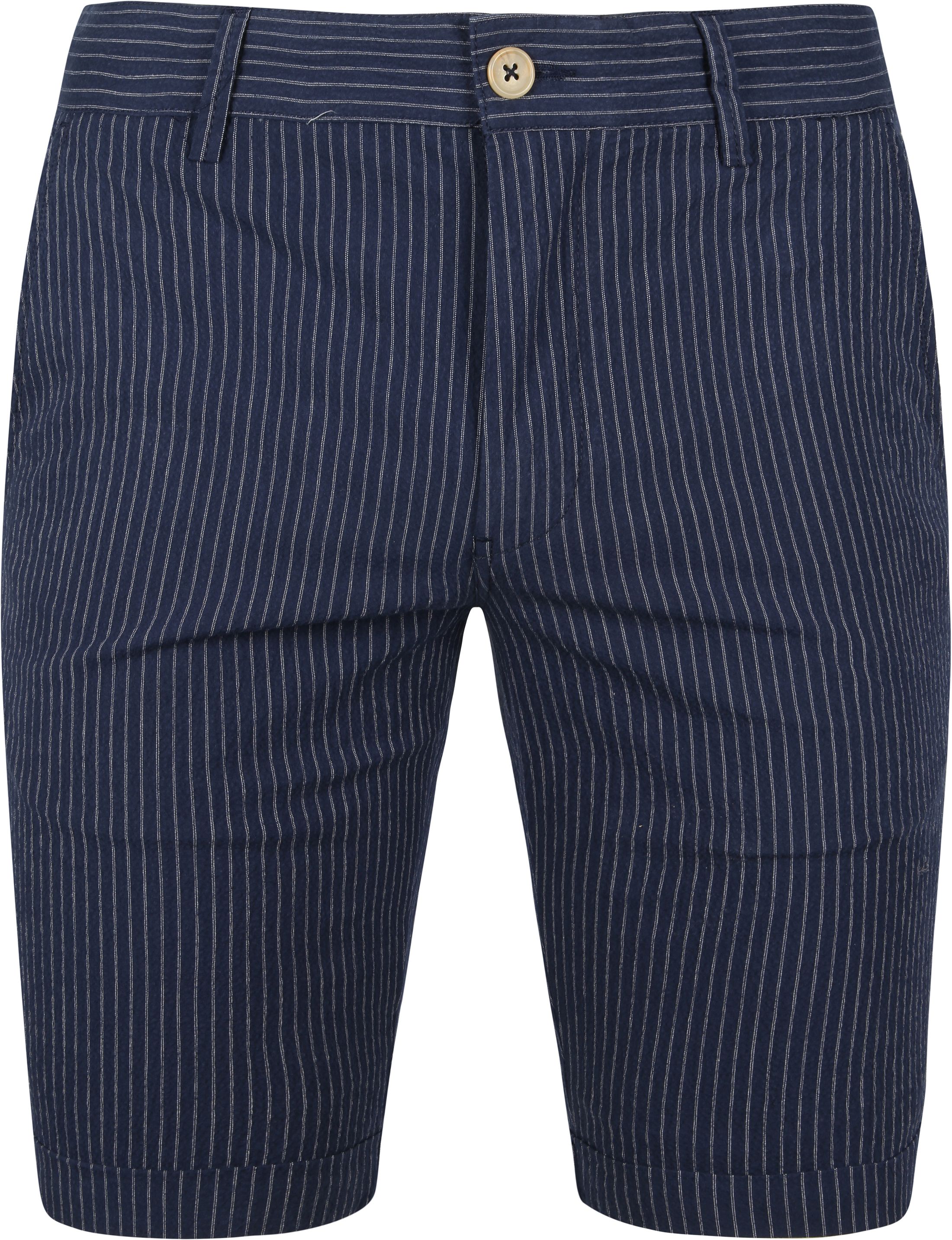 Suitable Aswin Short Dark Blue Striped SPE22109DO04ST-290 order online | Suitable
