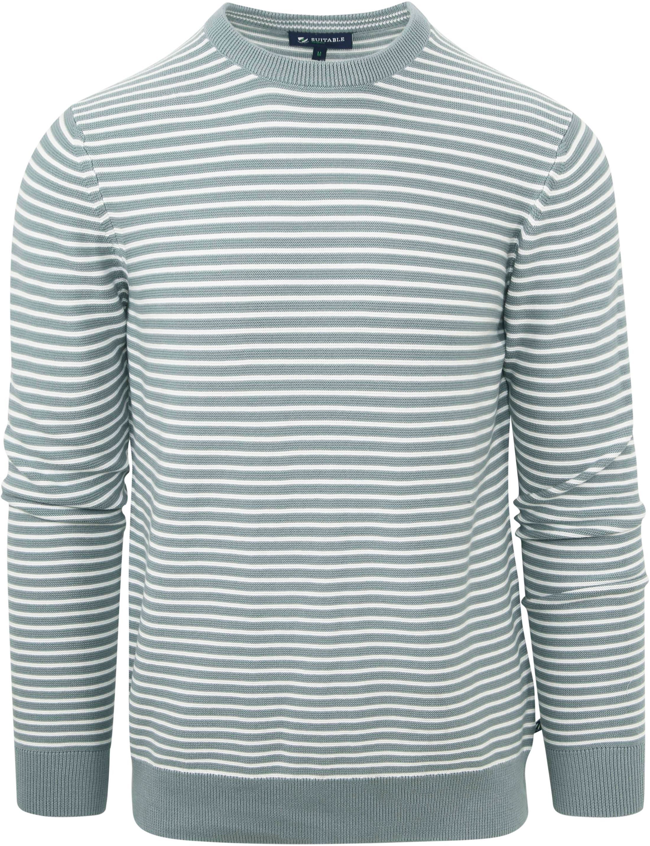 Suitable Respect Pullover Otto Green Stipe RSP-23POT-ST order online | Suitable