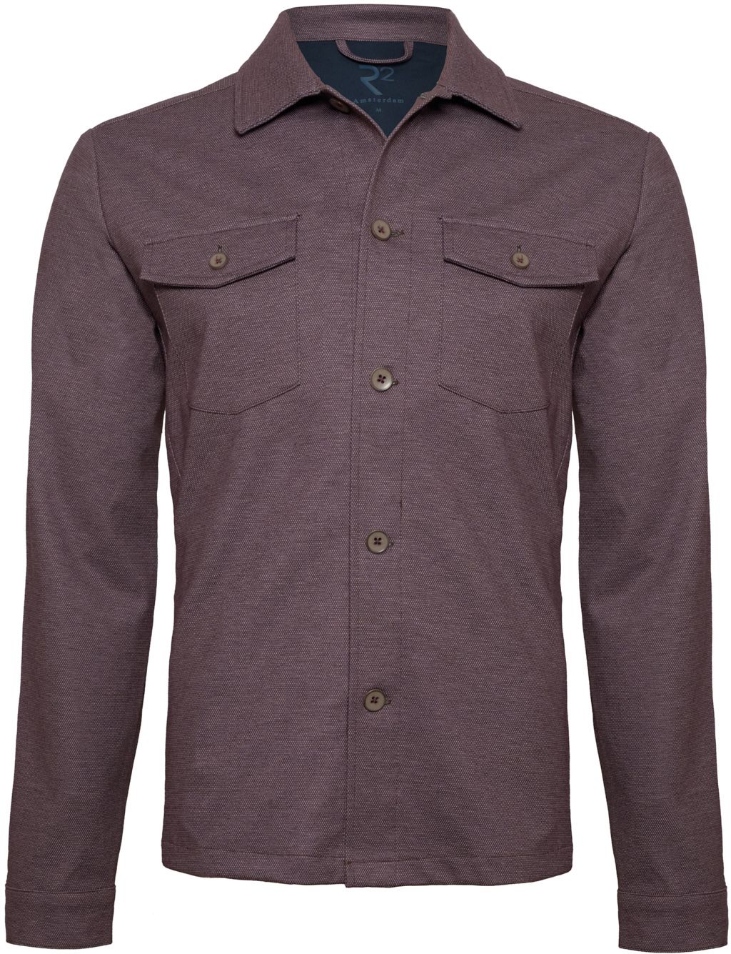 R2 Overshirt Melange Bordeaux 130.OVERSHIRT.007-080 kaufen | Suitable