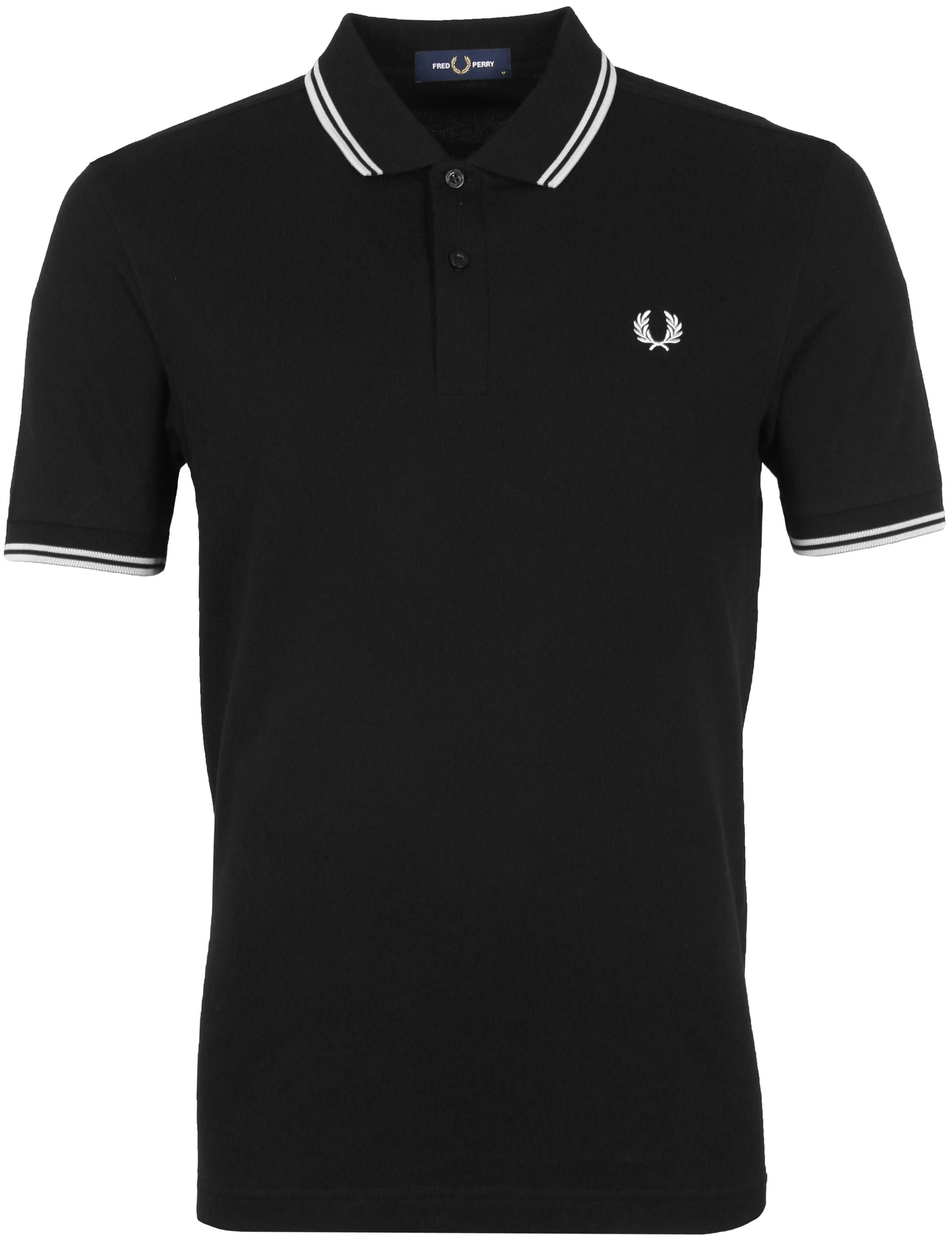 Fred Perry Polo Shirt 350 Black size L