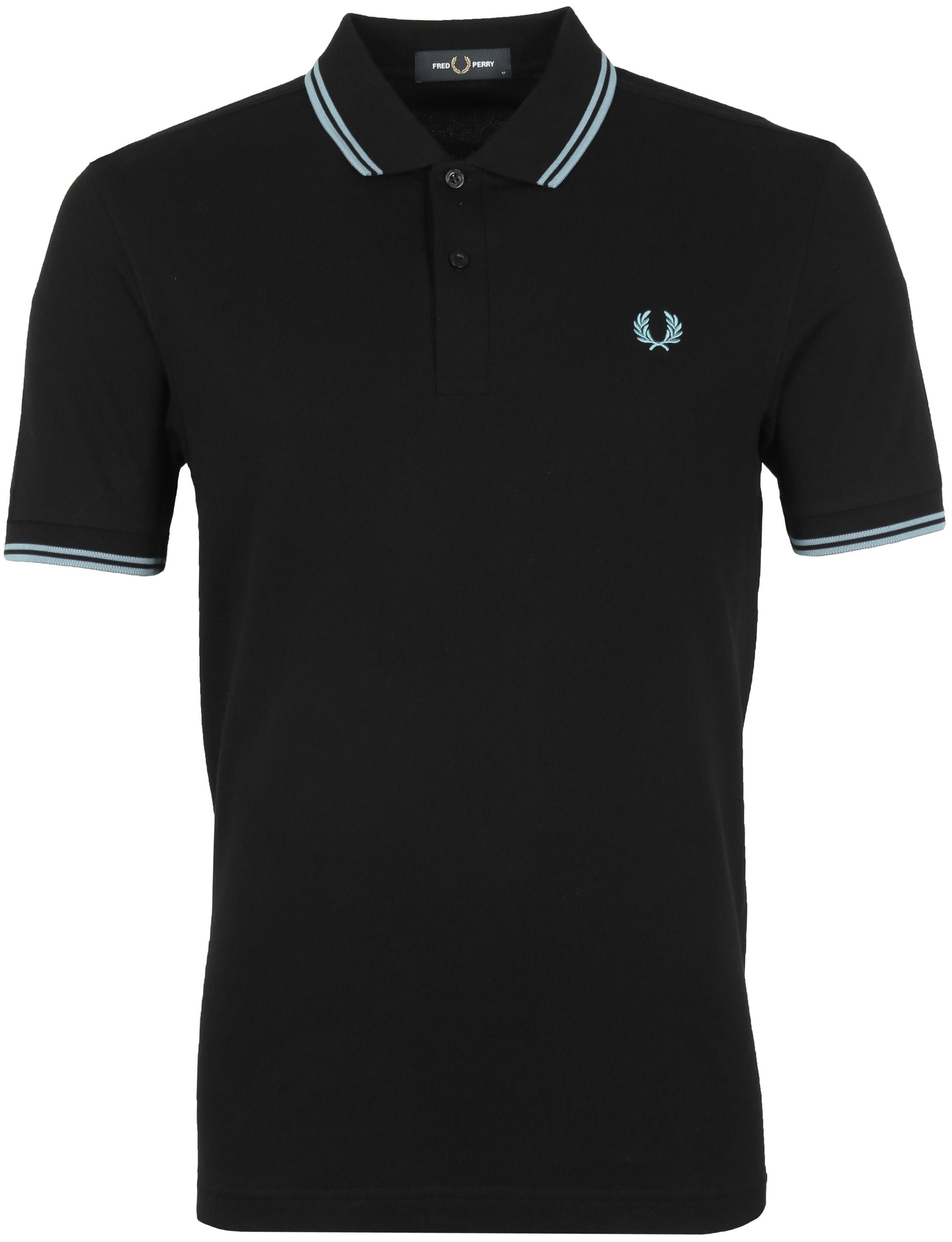 Fred Perry Polo Shirt Twin Tipped M3600 Navy Blue Dark Blue size L