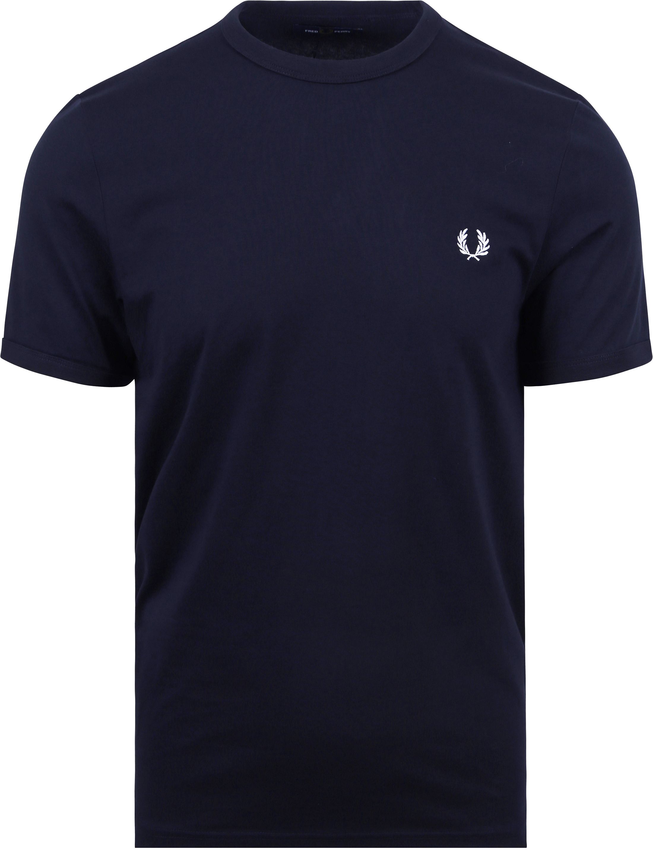 Fred Perry Ringer Shirt Dark Navy M3519-608 Ringer order