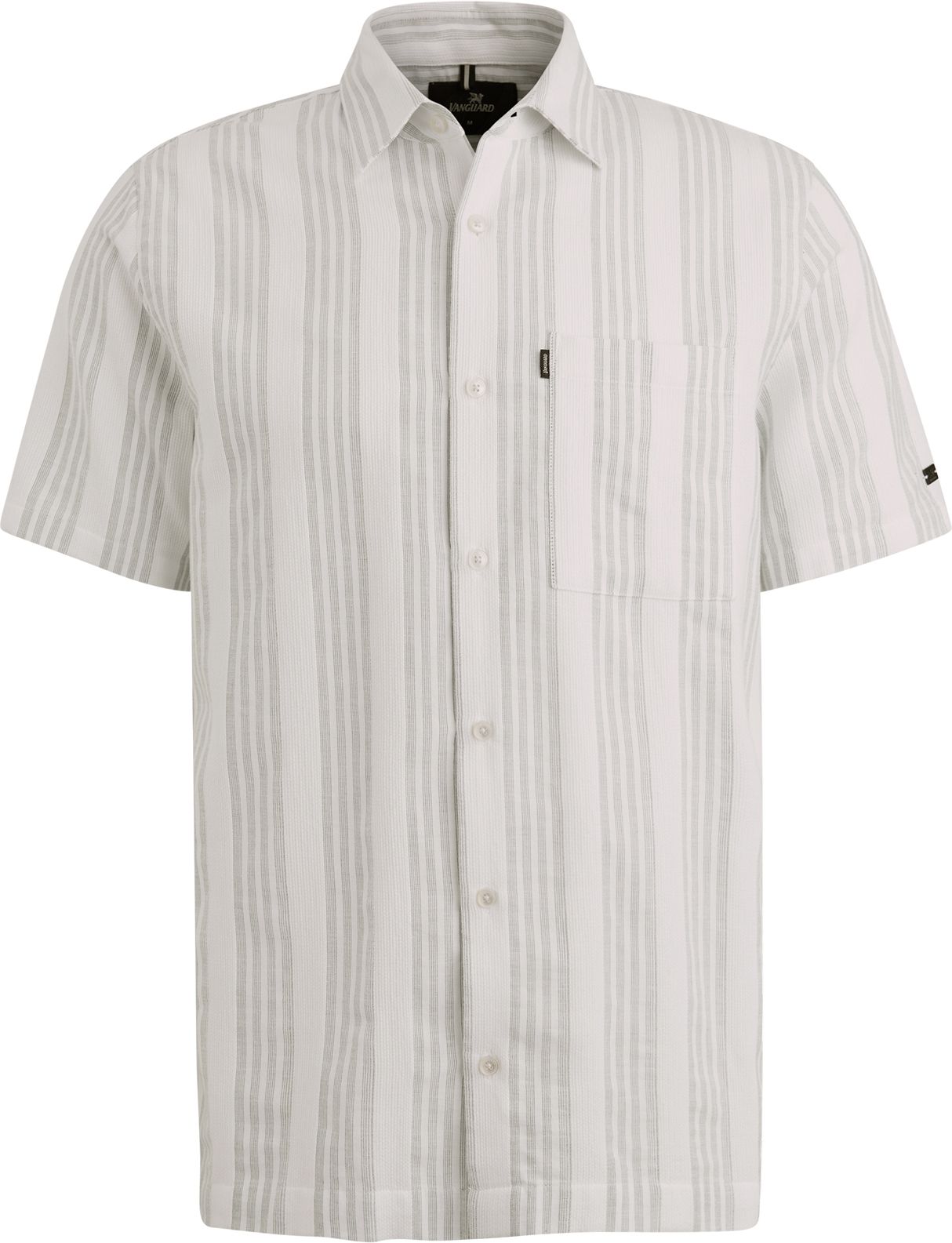 Vanguard Short Sleeve Hemd Dobby Streif Grün VSIS2503234-7004 kaufen | Suitable