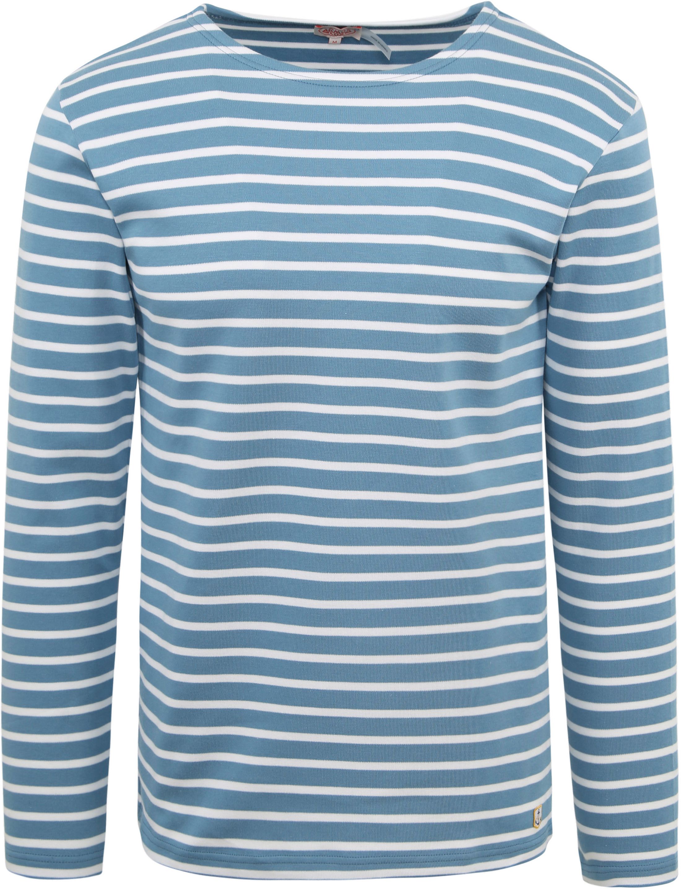 Armor-Lux Houat Sweater Stripes Blue  52297-HG1 order online | Suitable