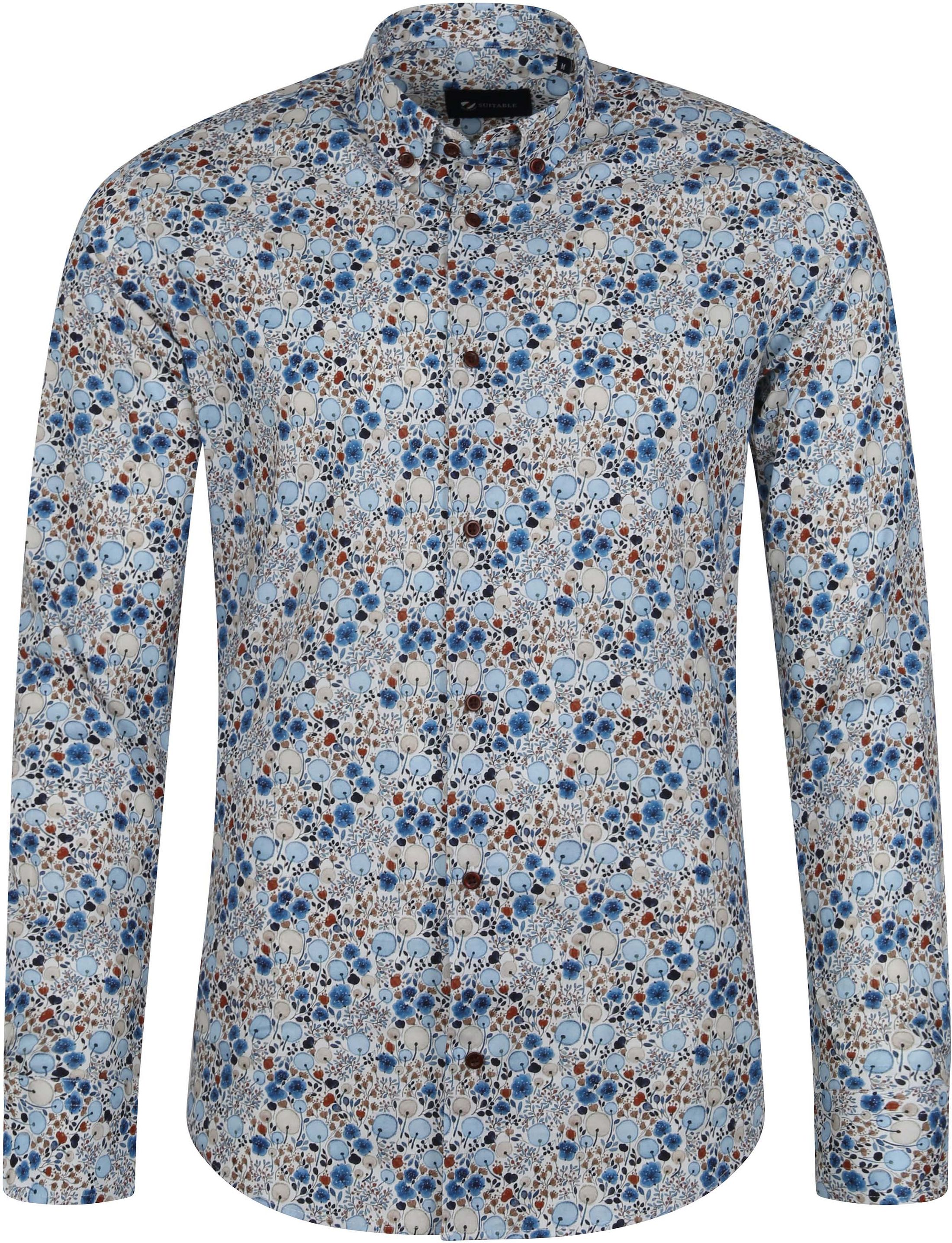 Suitable Shirt BD Design Blue SC-02 Circle blue camel order online | Suitable