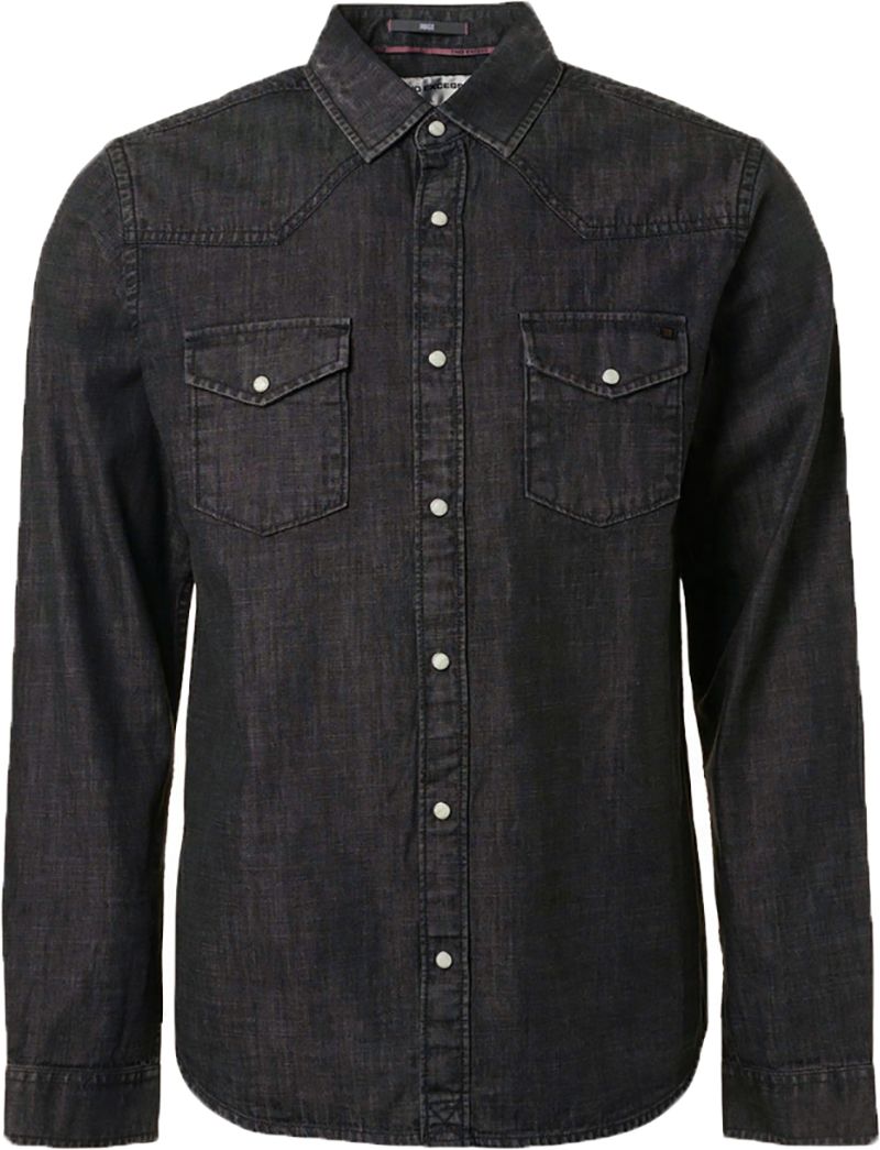 No Excess Chemise Denim Twill Anthracite 21480832-020 commander en ligne | Suitable