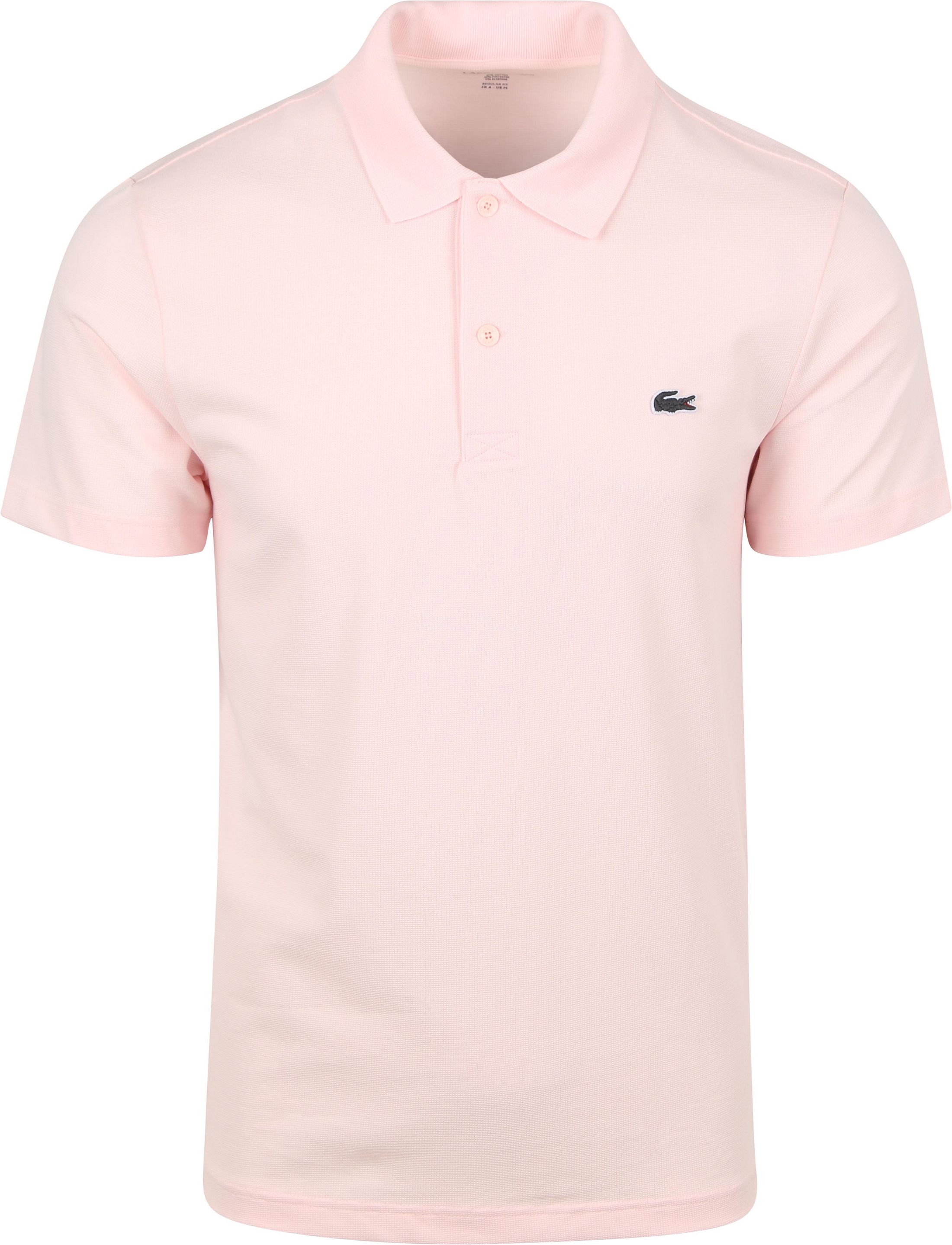 Lacoste Polo Shirt Breathable Light Pink DH5522-T03 order online | Suitable