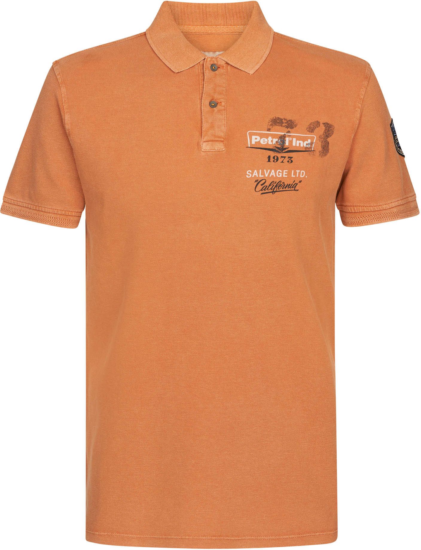 Petrol Polo Logo Orange M-1030-POL912-2116 commander en ligne | Suitable