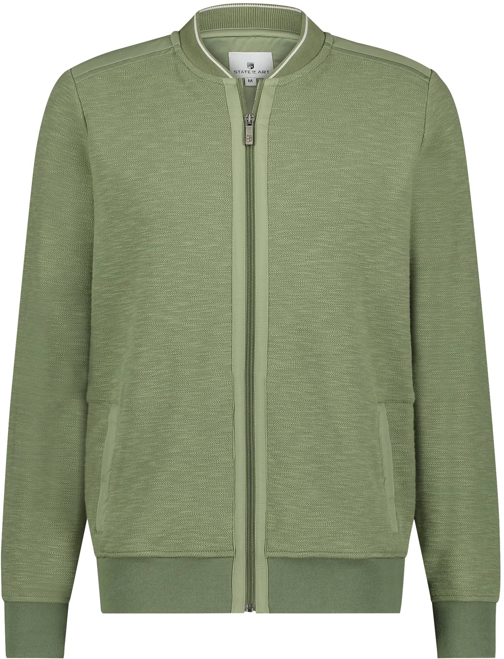 State Of Art Cardigan Zip Green 56115503-3600 order online | Suitable