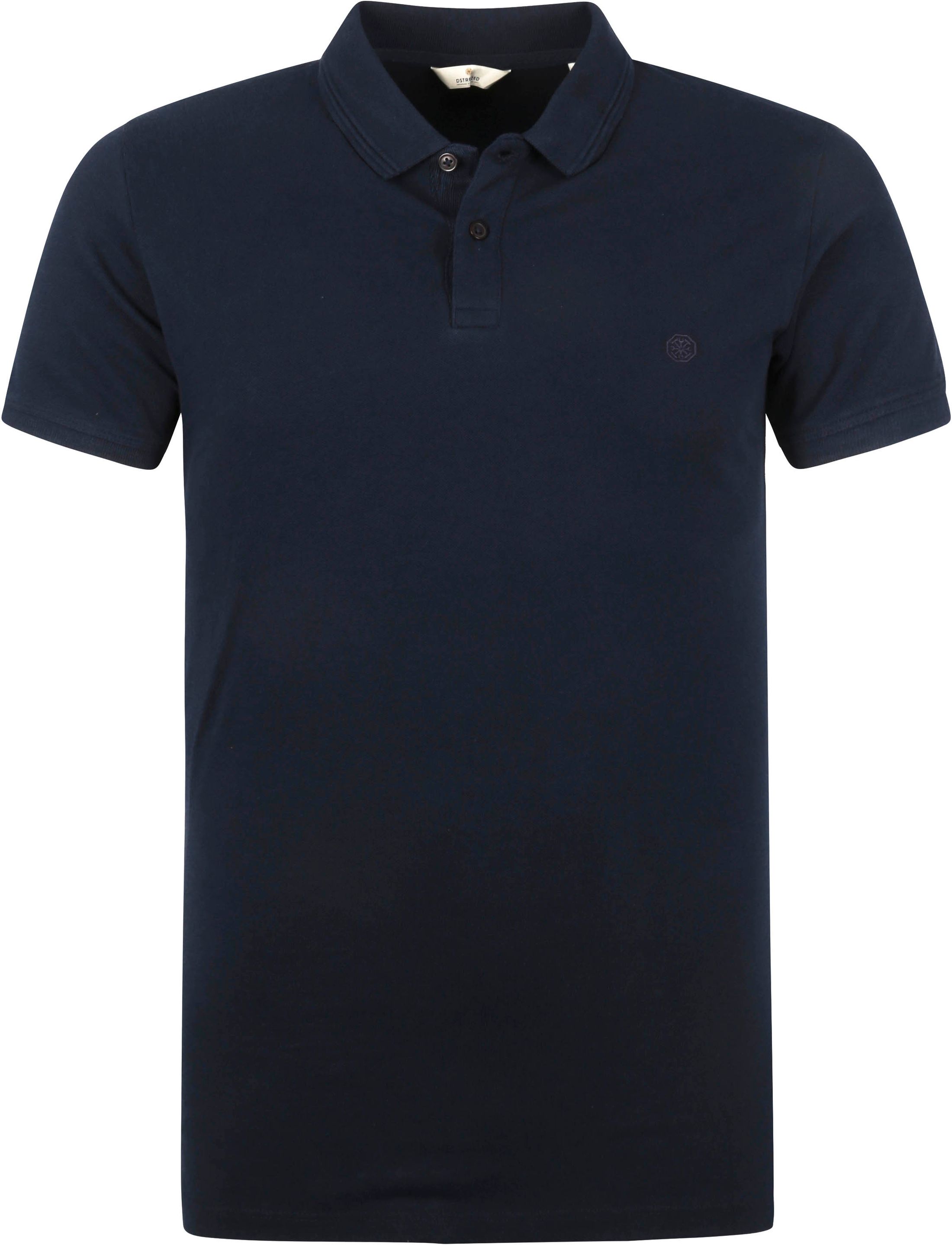 Dstrezzed Pique Polo Shirt Bowie Dark Dark Blue Blue size M